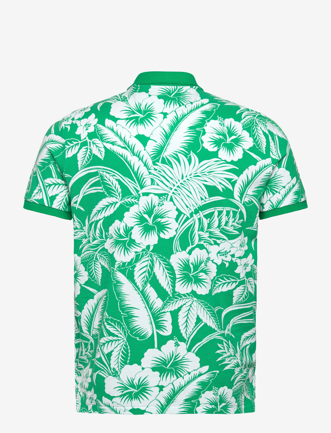 Polo Ralph Lauren - Custom Slim Fit Tropical Mesh Polo Shirt - kortärmade pikéer - sweethrt floral- - 1