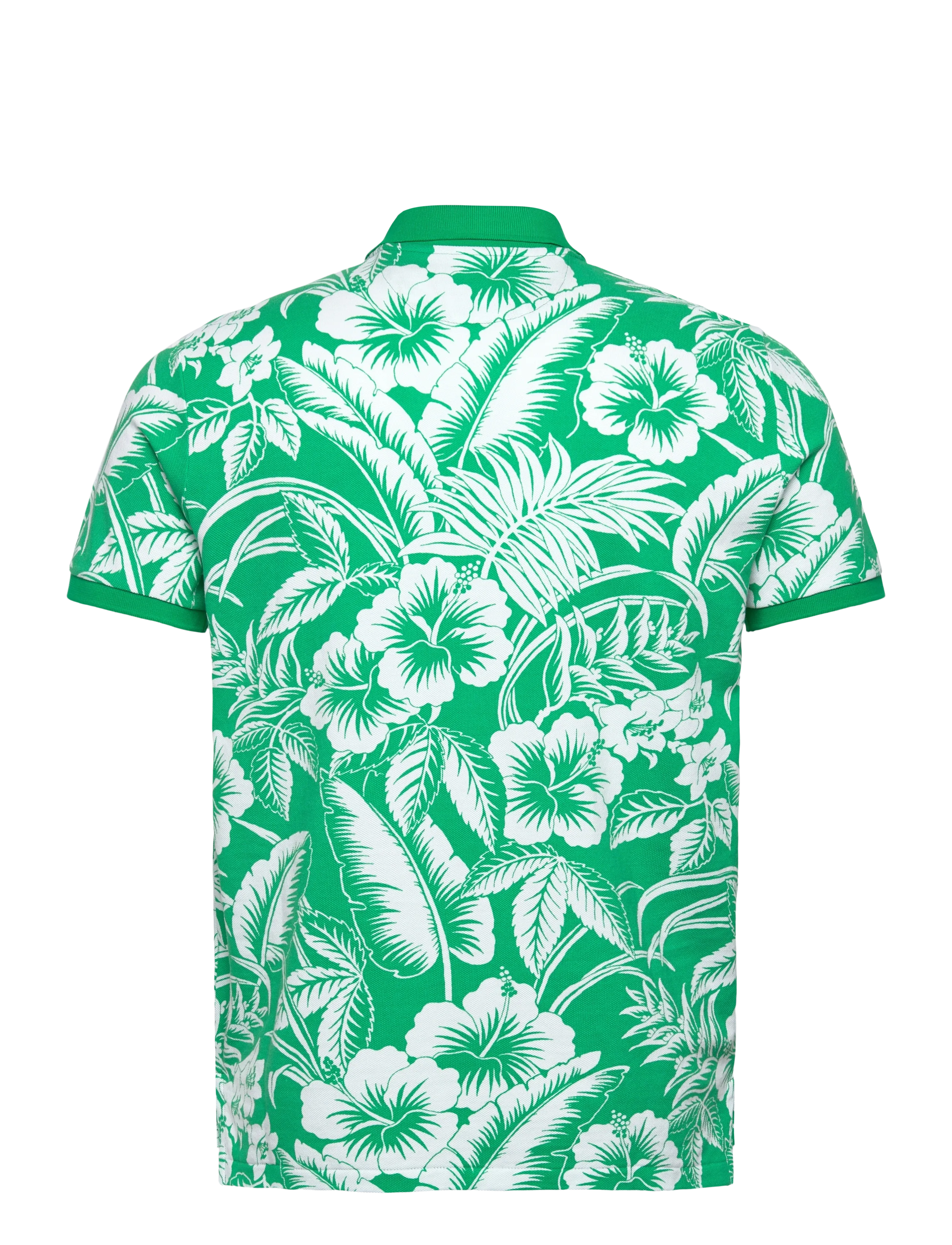 Polo Ralph Lauren - Custom Slim Fit Tropical Mesh Polo Shirt - kortærmede poloer - sweethrt floral- - 1