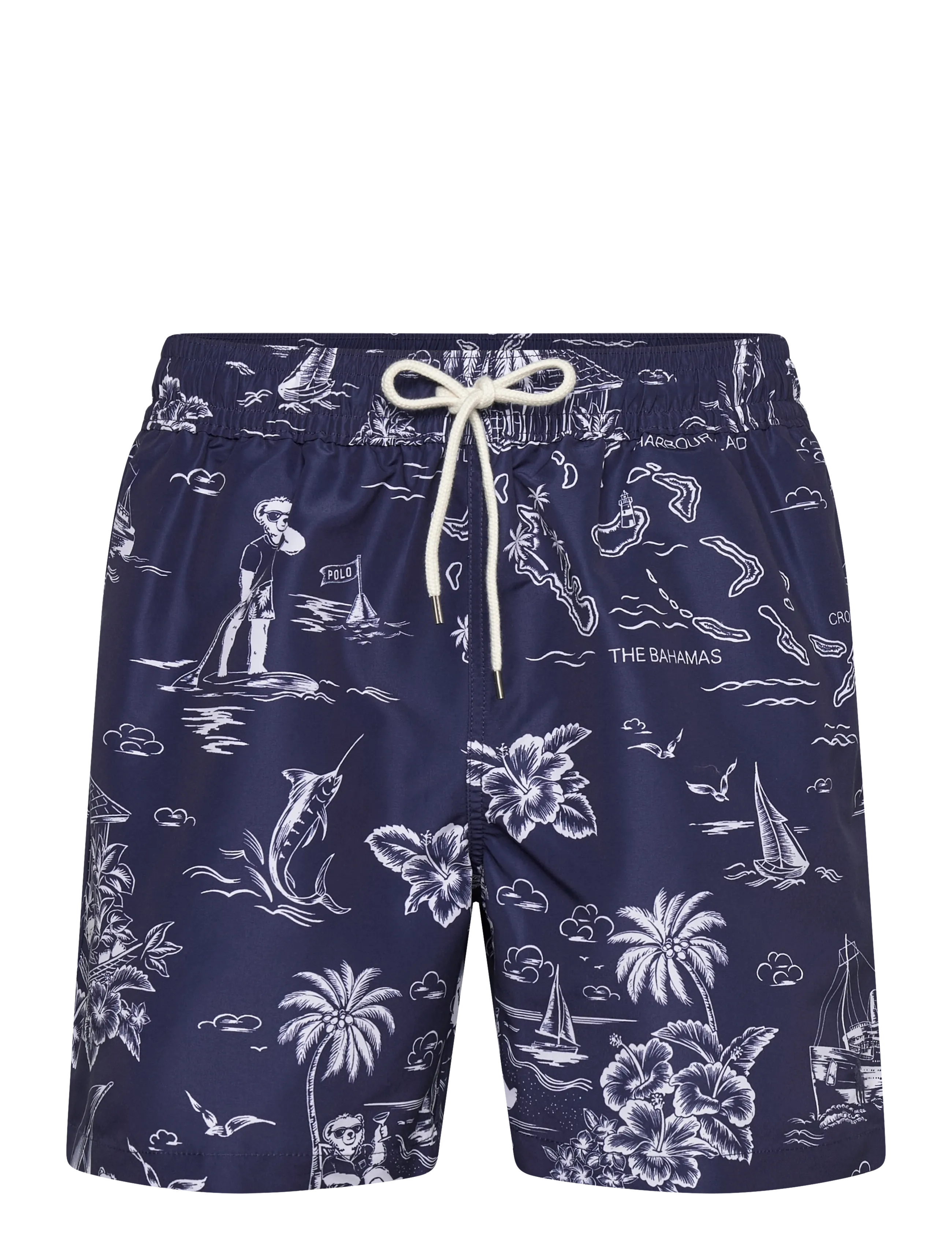 Polo Ralph Lauren 5.75-Inch Traveler Polo Bear Swim Trunk - Bademode - HARBOR ISLAND BEA / navy