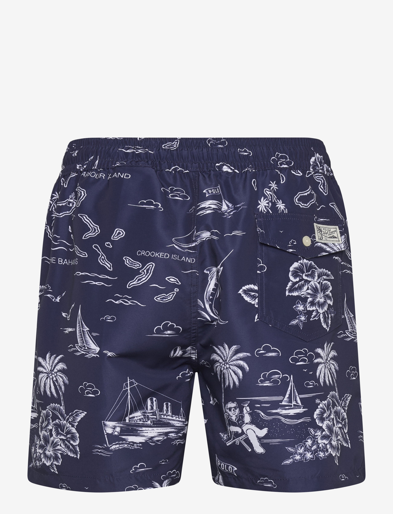 Polo Ralph Lauren - 5.75-Inch Traveler Polo Bear Swim Trunk - badeshorts - harbor island bea - 1