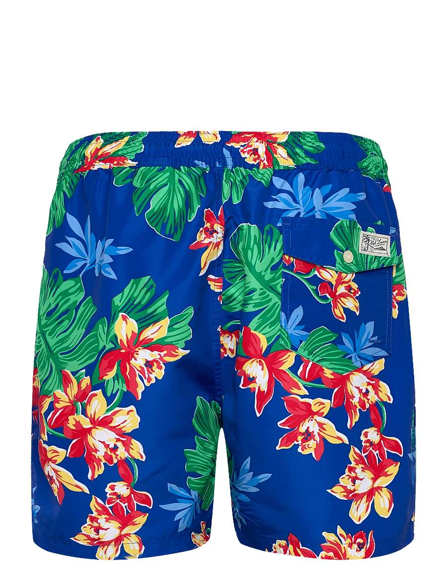 Polo Ralph Lauren - 5.75-Inch Traveler Classic Swim Trunk - swim shorts - royal tropical 20 - 1
