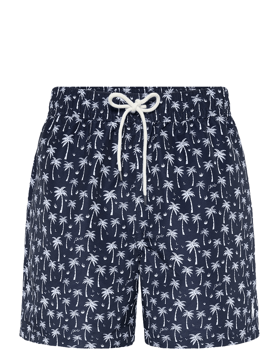 Polo Ralph Lauren - RECYCLED POLYESTER-WVN-SWIM BOTTOM - badehose - blue polo palms - 0