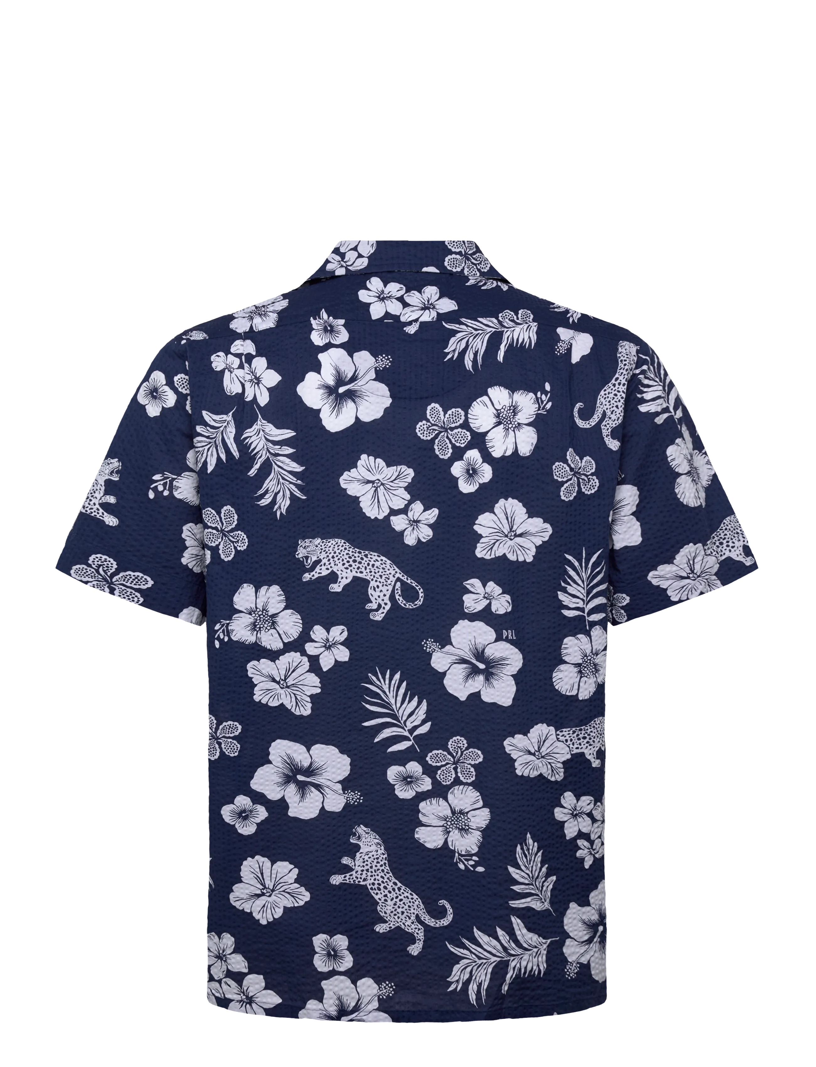 Polo Ralph Lauren - 40/1 SEERSUCKER-WVN-SHIRT - chemises à manches courtes - 7164 jaguar tropi - 1