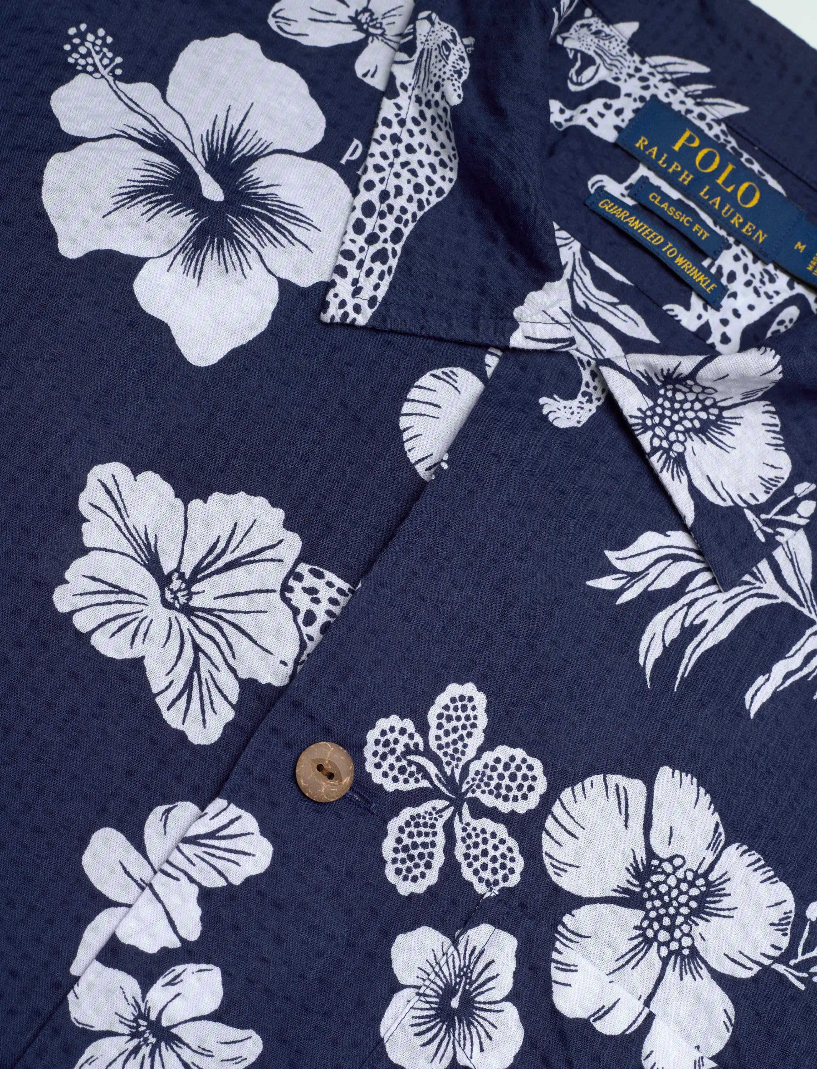Polo Ralph Lauren - 40/1 SEERSUCKER-WVN-SHIRT - chemises à manches courtes - 7164 jaguar tropi - 3