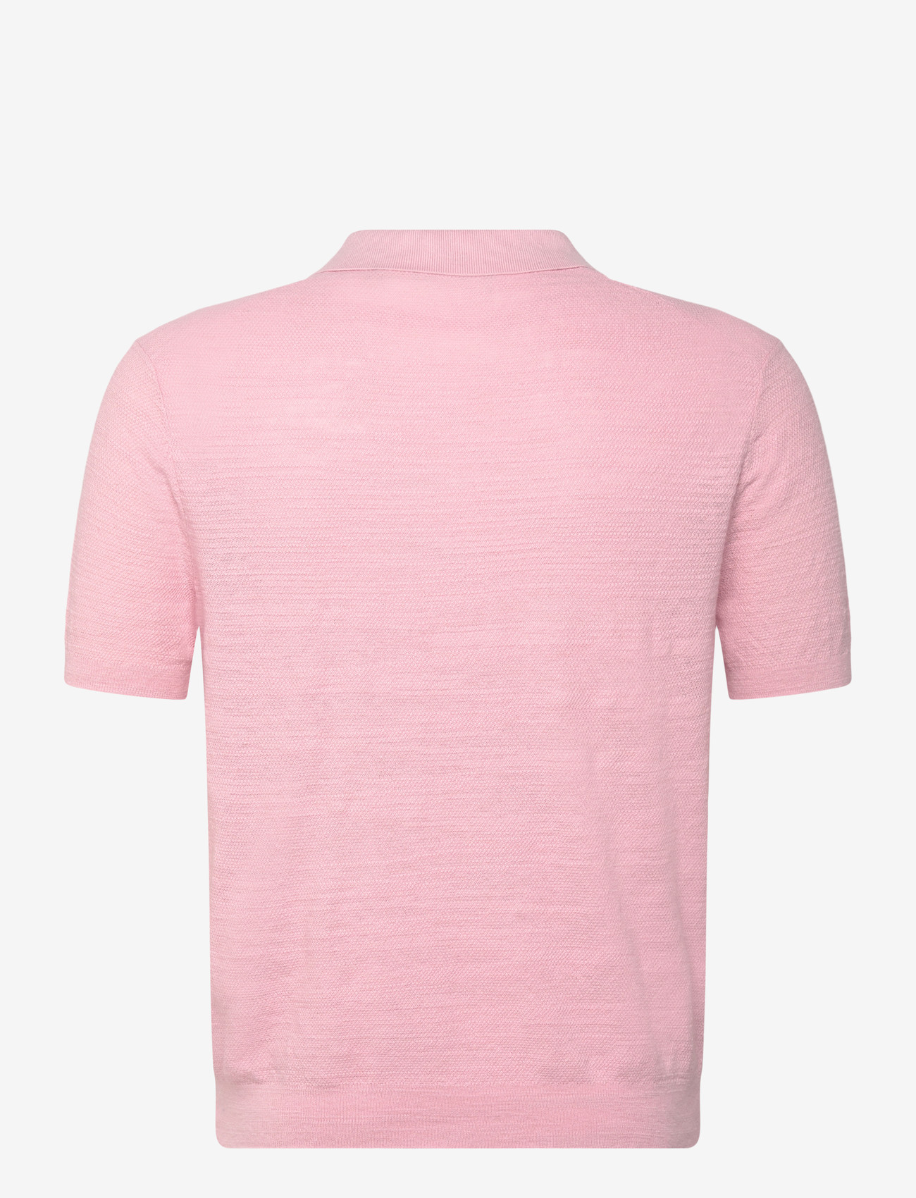 Polo Ralph Lauren - Textured Cotton-Linen Sweater - gestrickte polohemden - carmel pink/deckw - 1