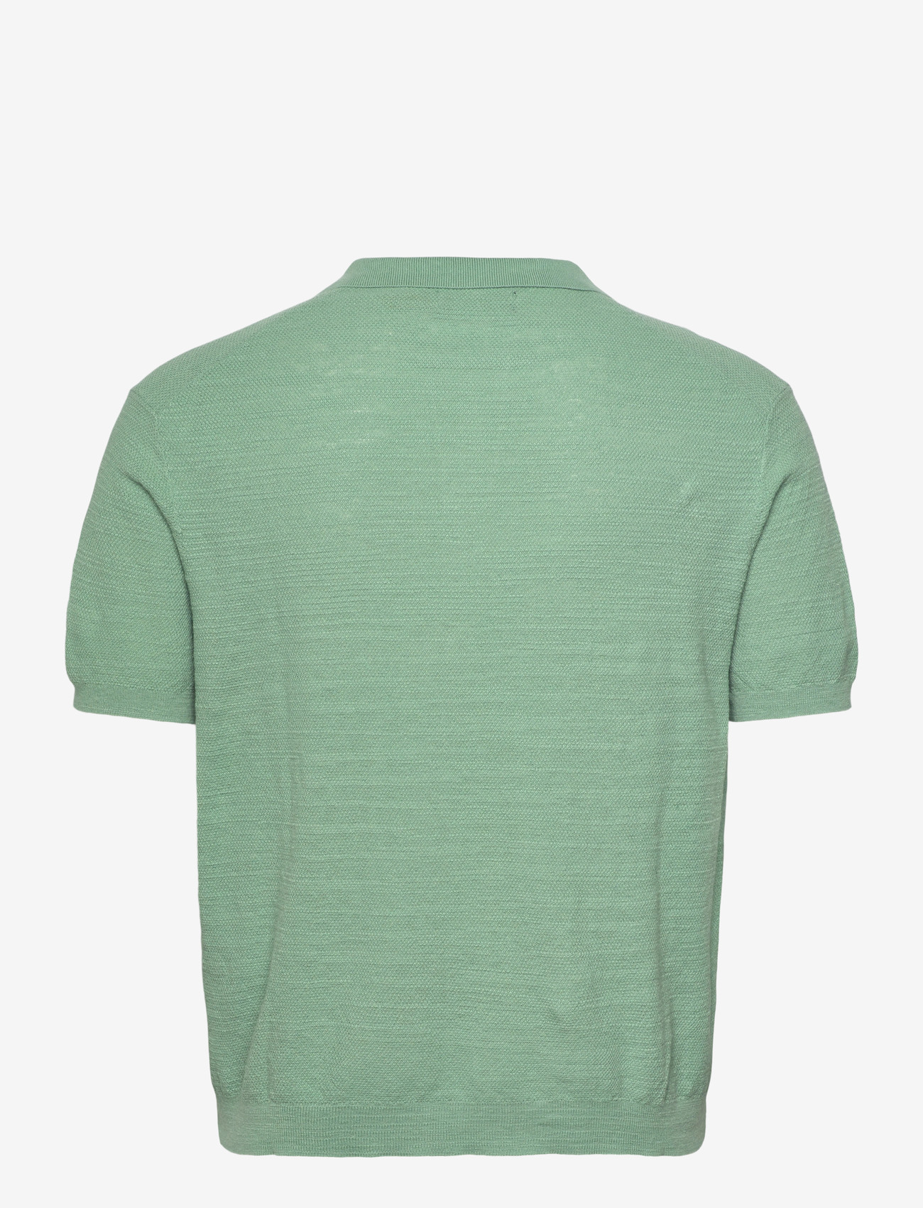 Polo Ralph Lauren - Textured Cotton-Linen Sweater - gestrickte polohemden - faded mint/deckwa - 1