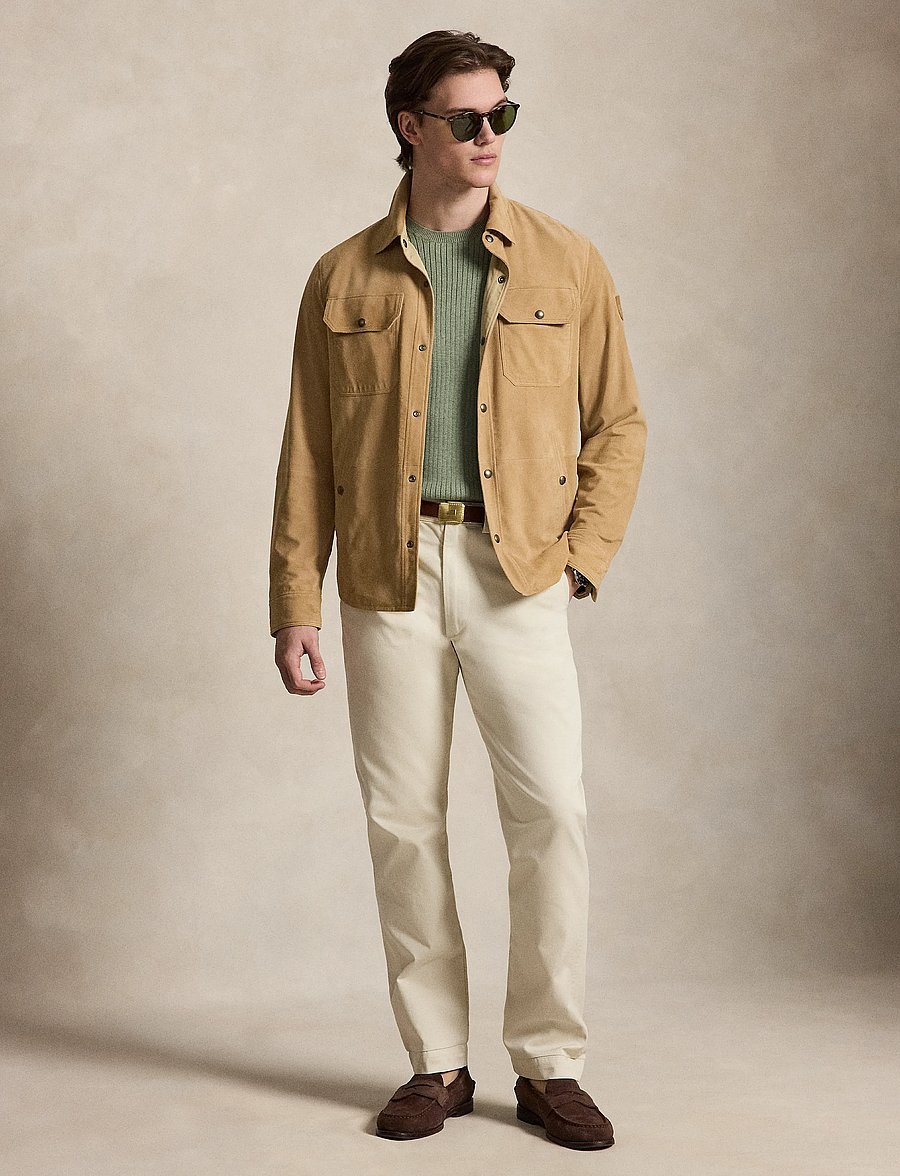 Polo Ralph Lauren - Rib-Knit Cotton Short-Sleeve Sweater - fern green heathe - 3