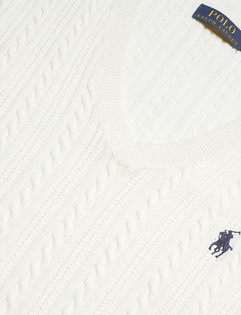 Polo Ralph Lauren - 32/2 COTTON-SWEATER-PULLOVER - gestrickte westen - deckwash white w - 2