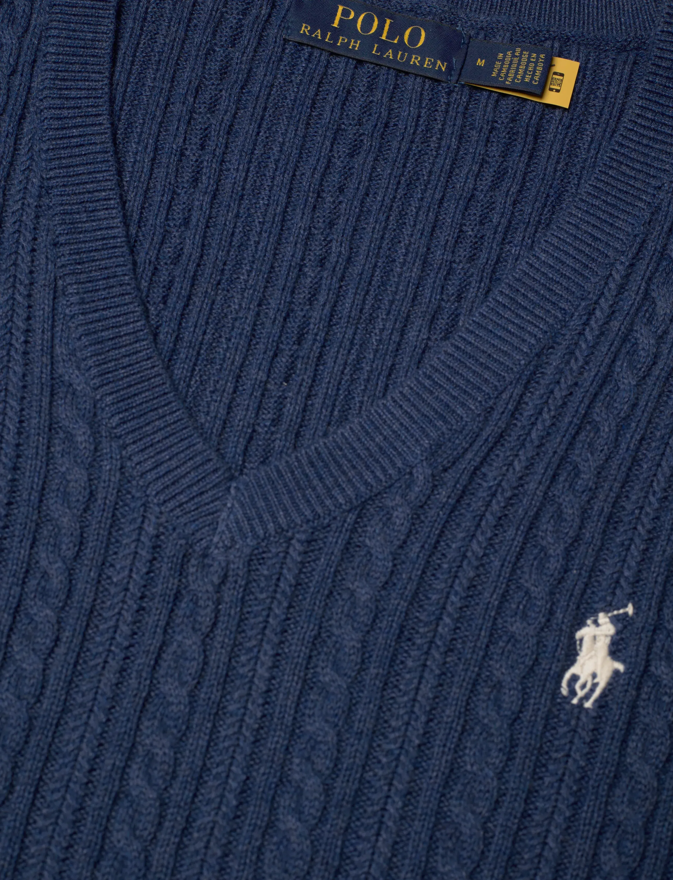 Polo Ralph Lauren - 32/2 COTTON-SWEATER-PULLOVER - gestrickte westen - rustic navy hthr - 2