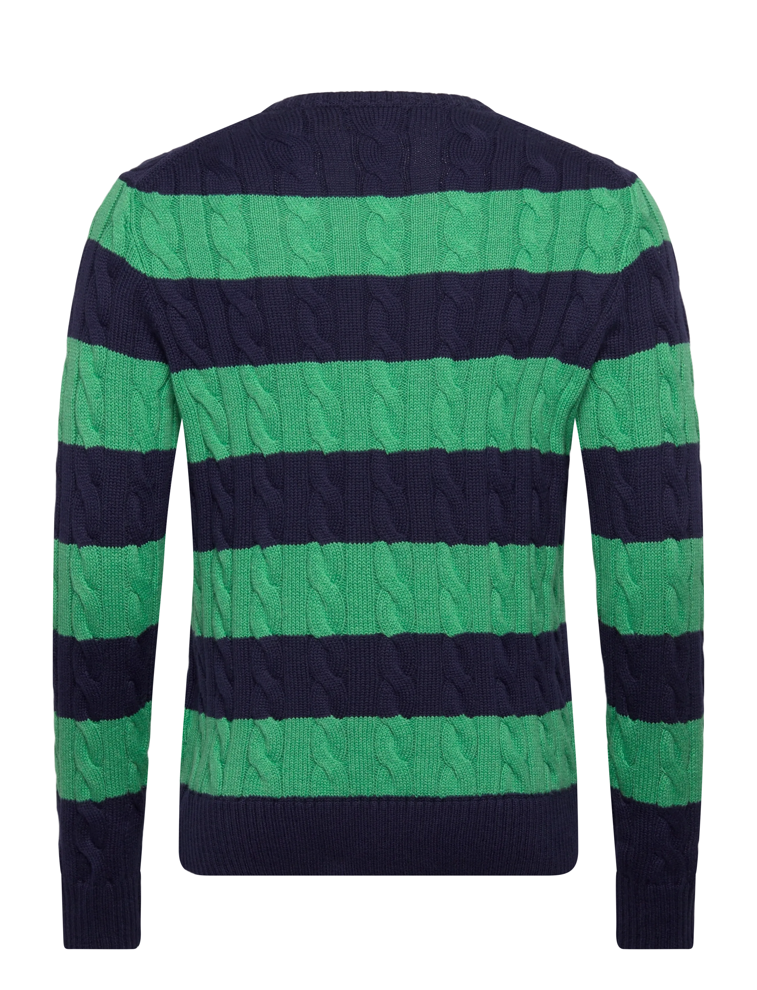 Polo Ralph Lauren - 5/1 ROVING COTTON-SWEATER-PULLOVER - rundhals - navy green combo - 1