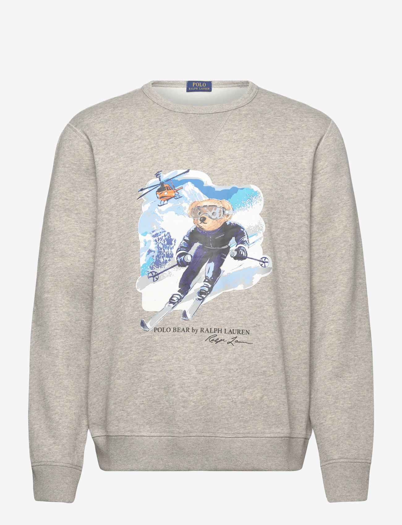 Polo Ralph Lauren - Polo Bear Fleece Sweatshirt - shoppa efter tillfälle - loft heather/acti - 0