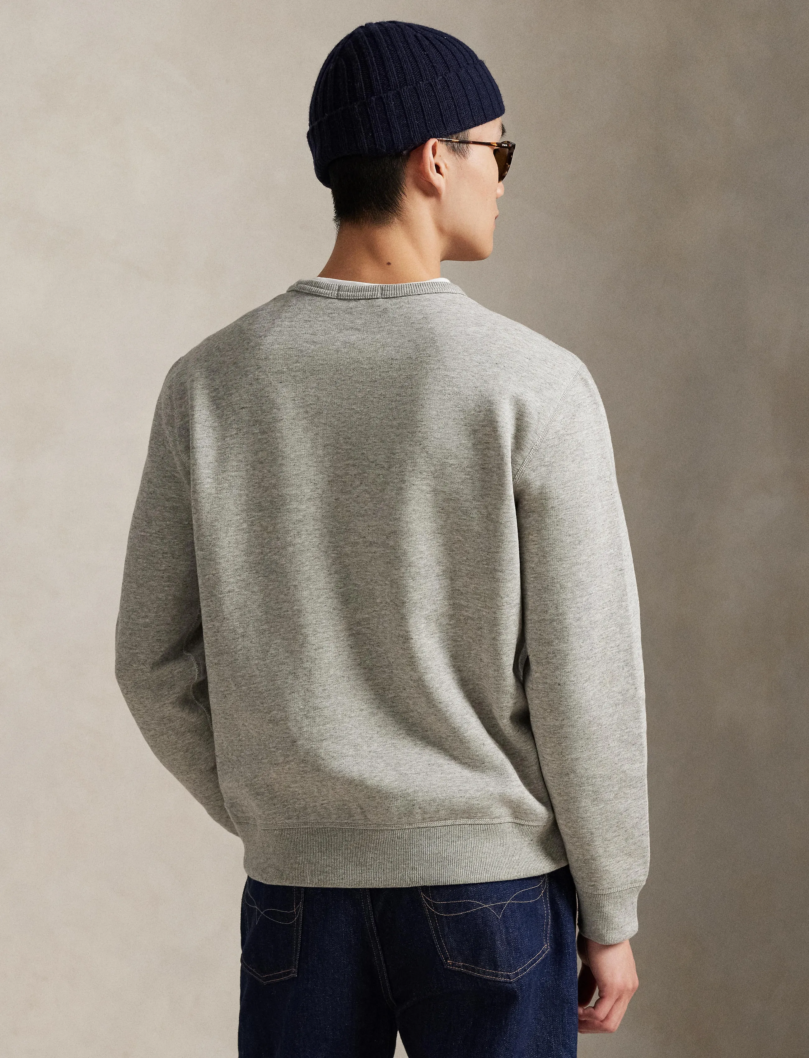 Polo Ralph Lauren - SEASONAL FLEECE-KNT-SWEATSHIRT - sweats - loft heather/acti - 3