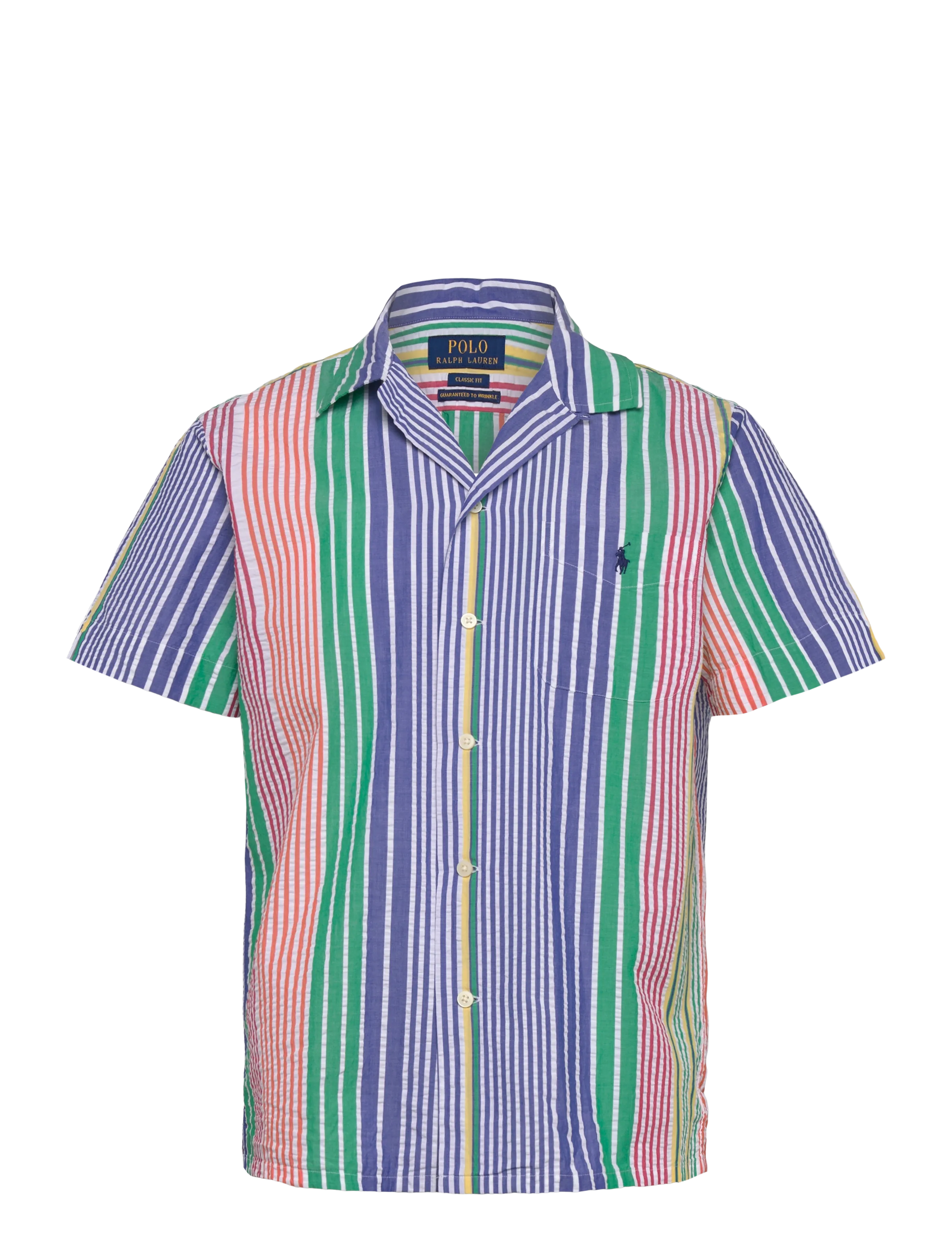 Polo Ralph Lauren Classic Fit Striped Seersucker Shirt - Skjorter - 7148 HARBOR ISLAN / multi