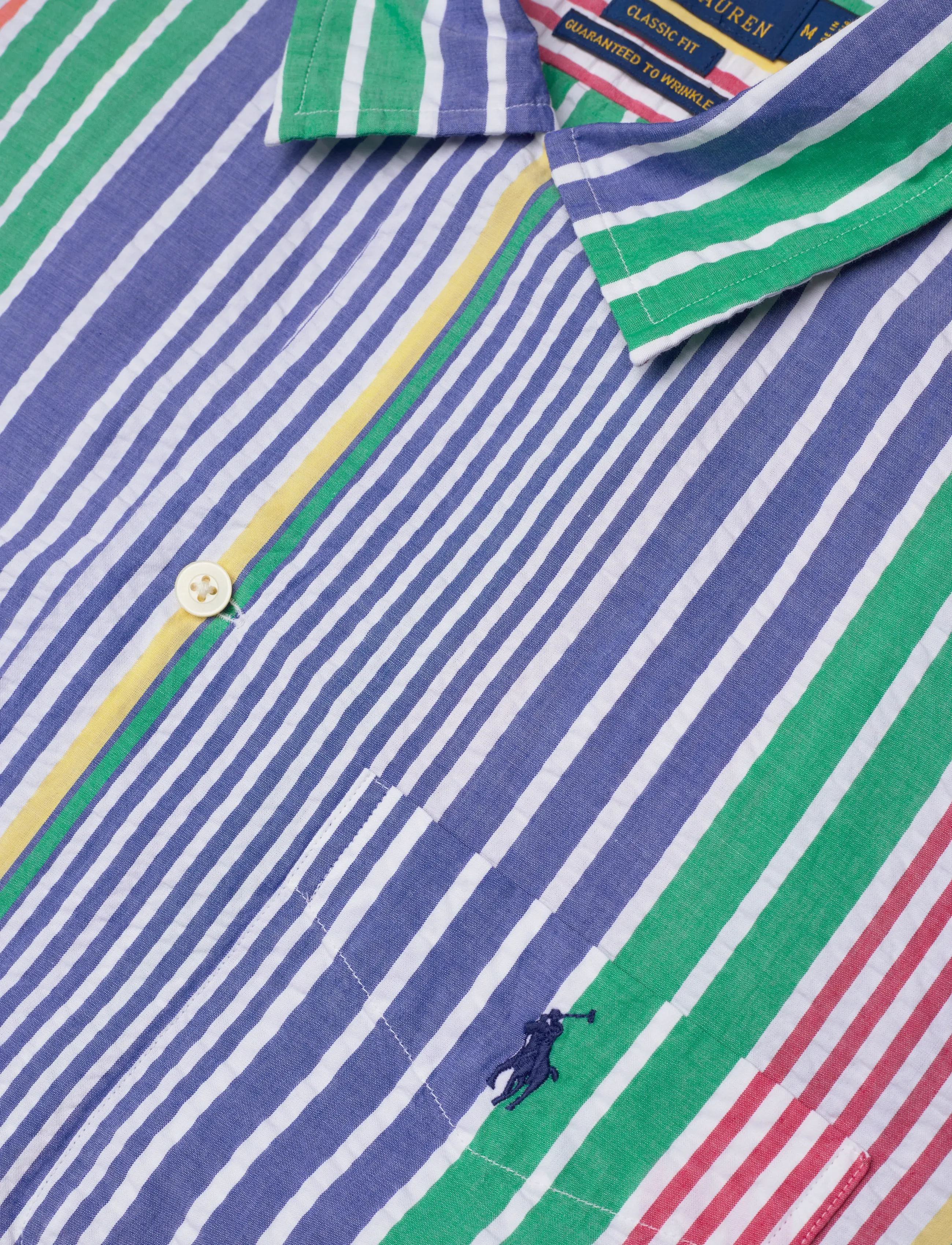 Polo Ralph Lauren - Classic Fit Striped Seersucker Shirt - casual - 7148 harbor islan - 3