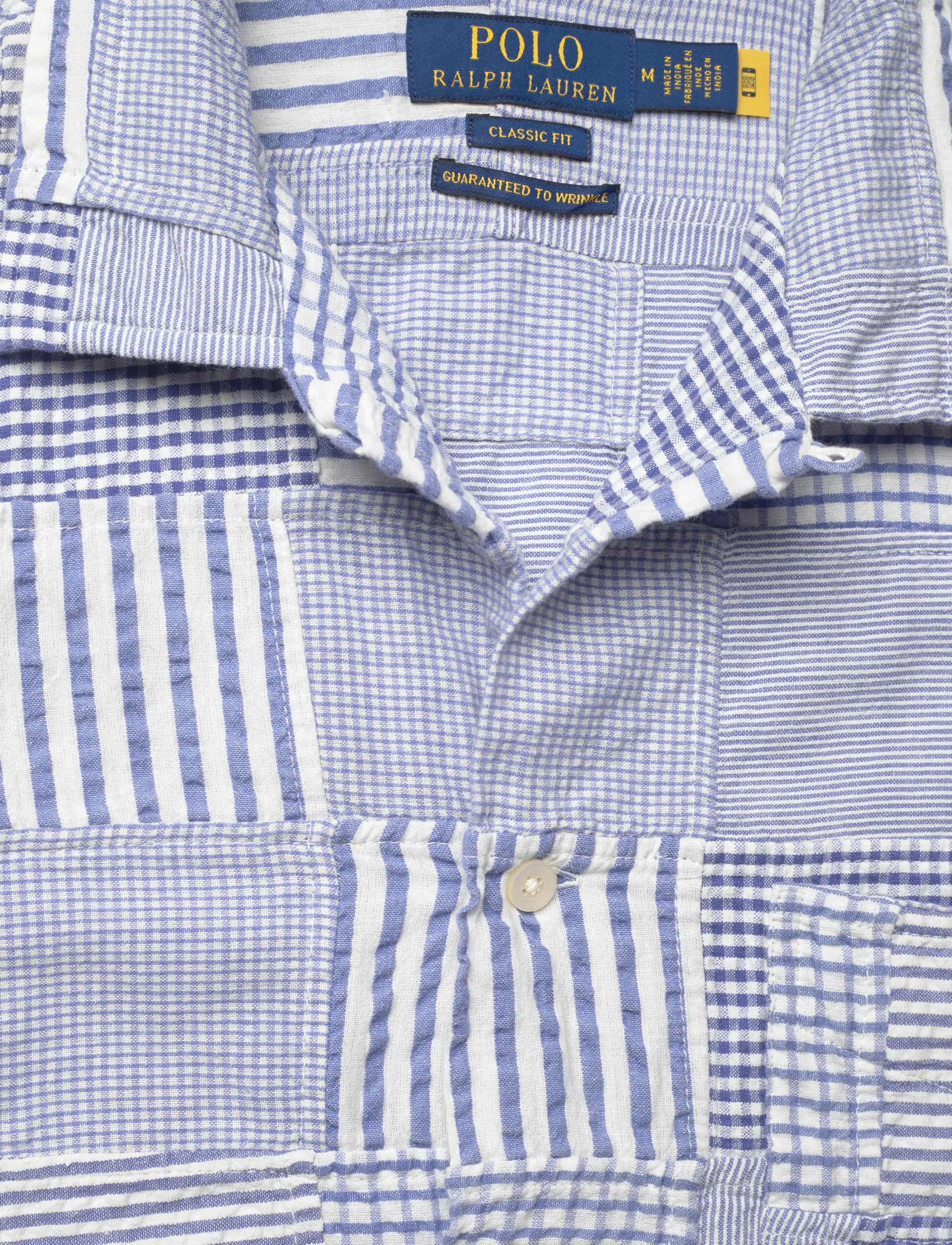Polo Ralph Lauren - 40/1 SEERSUCKER-WVN-SHIRT - casual - 7149 patchwork bl - 2