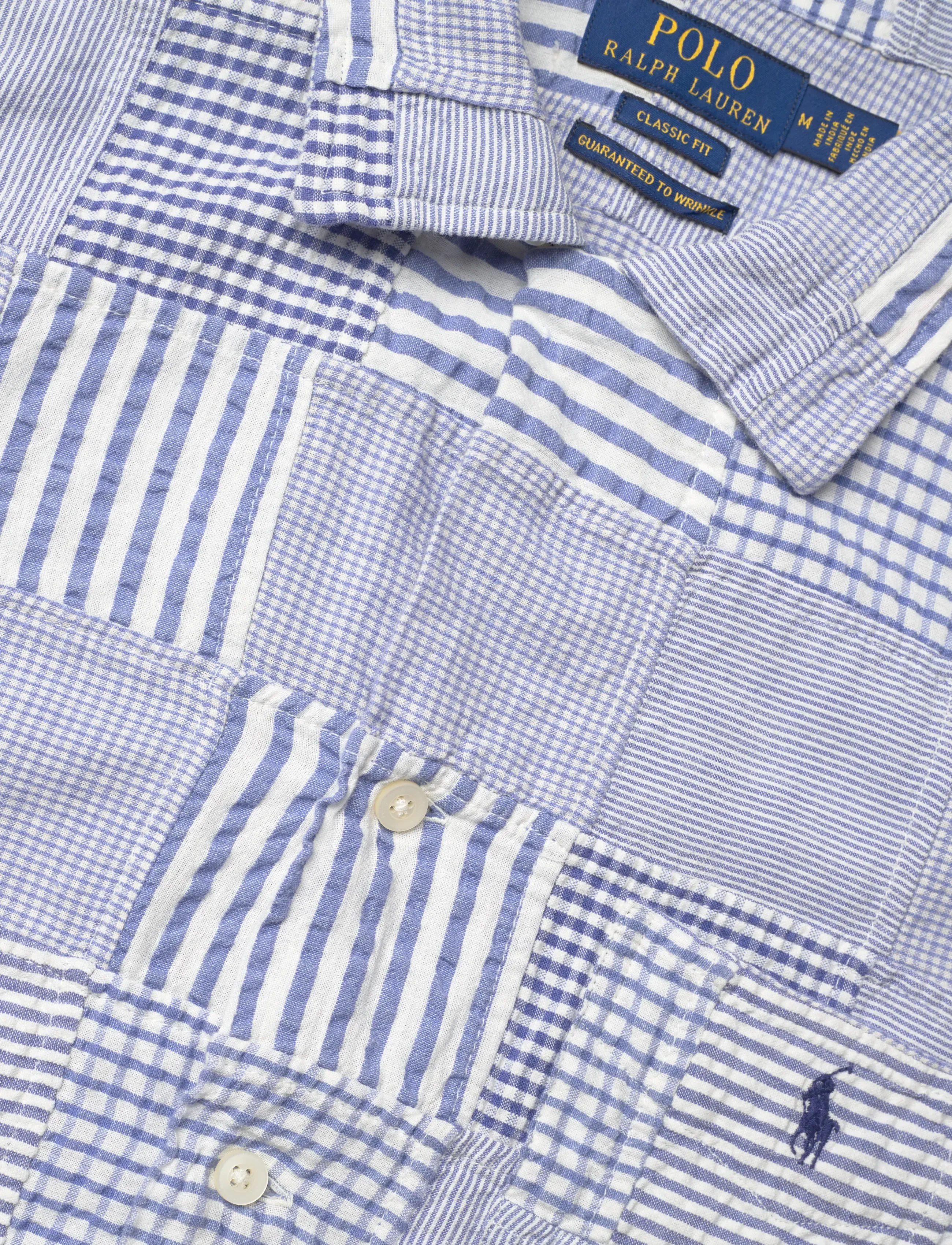 Polo Ralph Lauren - 40/1 SEERSUCKER-WVN-SHIRT - casual - 7149 patchwork bl - 3