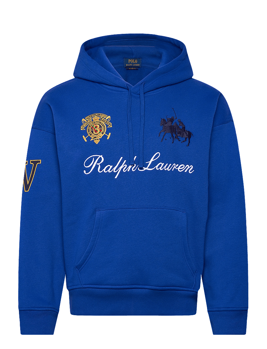 Polo Ralph Lauren - Relaxed Fit Heavyweight Fleece Hoodie - hoodies - new sapphire - 0