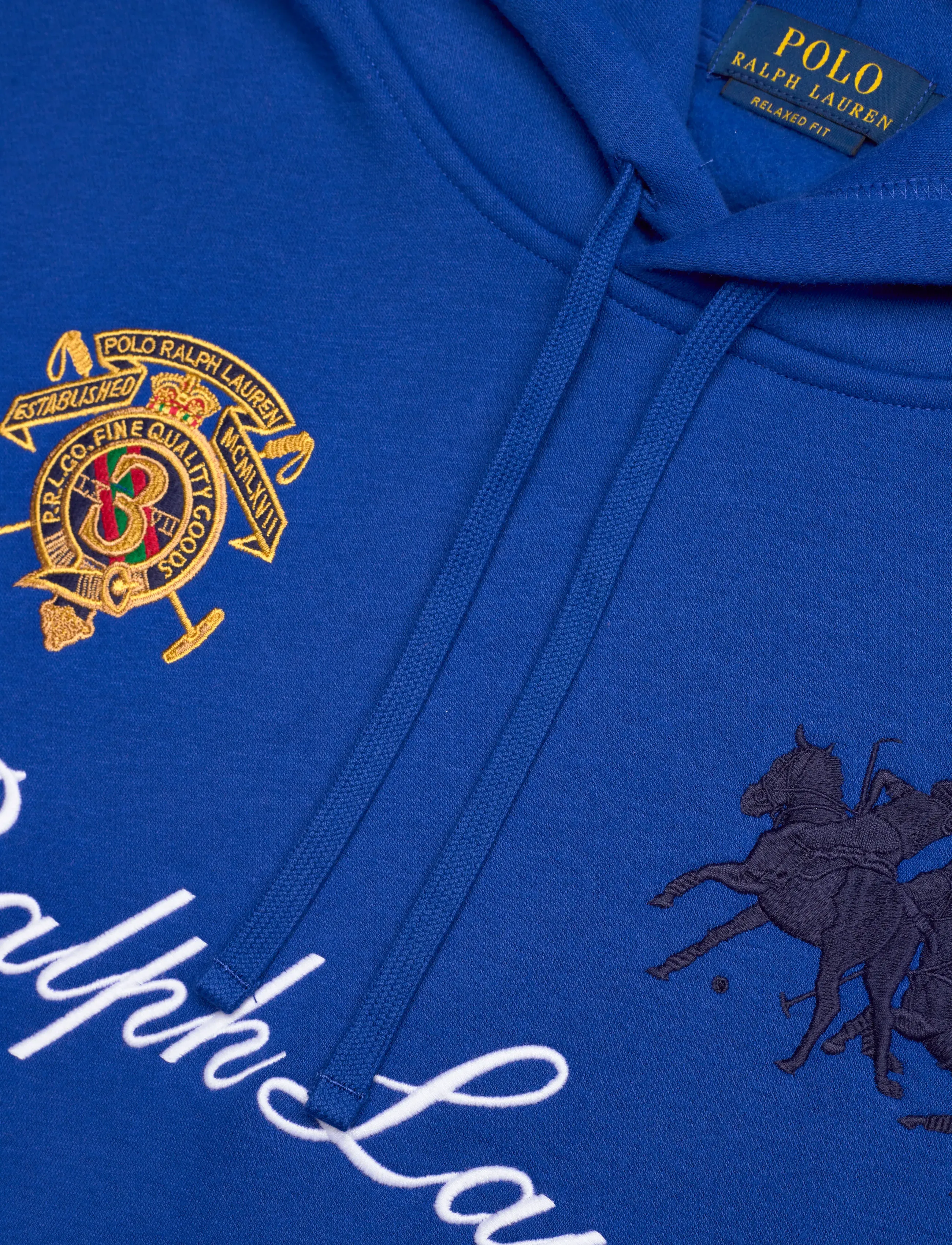 Polo Ralph Lauren - Relaxed Fit Heavyweight Fleece Hoodie - kapuzenpullover - new sapphire - 3