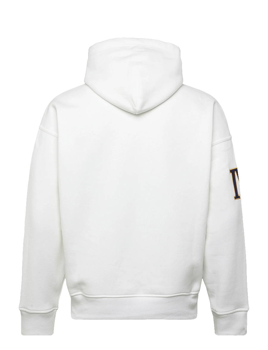 Polo Ralph Lauren - Relaxed Fit Heavyweight Fleece Hoodie - sweatshirts - white - 1