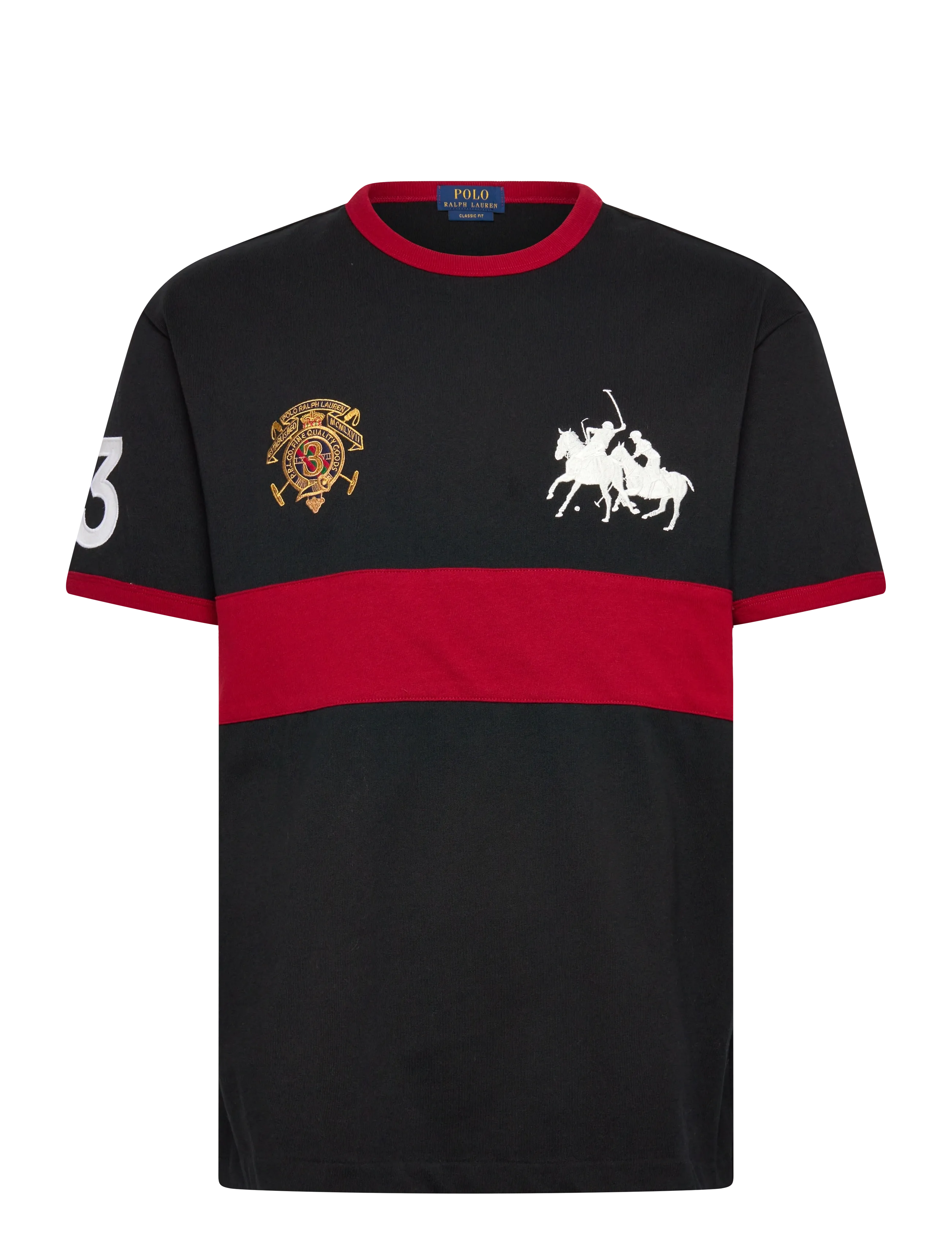 Polo Ralph Lauren Classic Fit Jersey Graphic T-Shirt - Deals - POLO BLACK/SWEET / black
