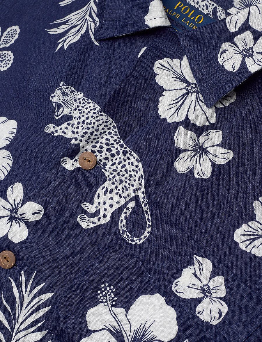 Polo Ralph Lauren - 710B14227001 - kasdienio stiliaus marškiniai - 7163 jaguar tropi - 3