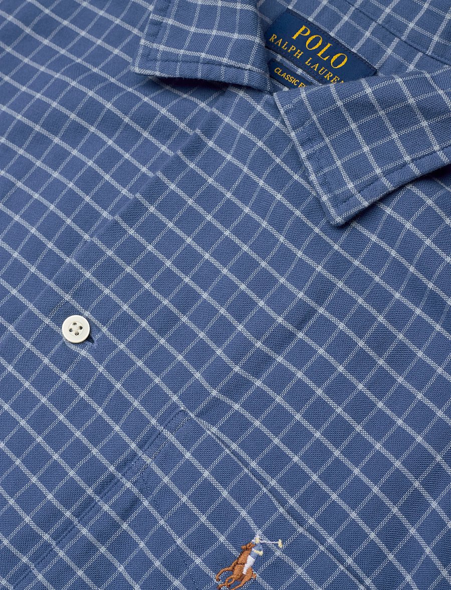 Polo Ralph Lauren - 710B14246001 - karierte hemden - 7203 med blue cre - 3