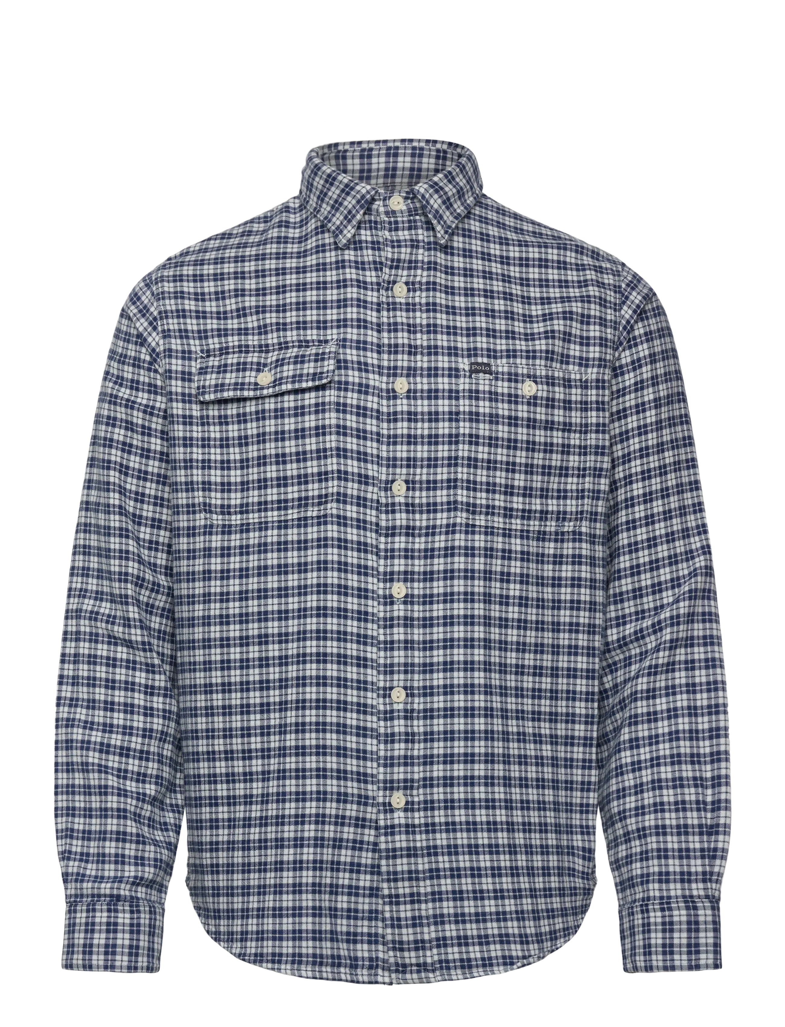 POLO RALPH LAUREN Klassisch Fit Double-Faced Oxford Shirt Blau - M - Herren