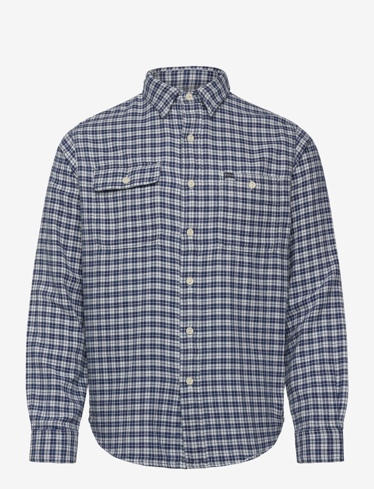 Polo Ralph Lauren - Classic Fit Double-Faced Oxford Shirt - ruudulised särgid - 7206 dark indigo - 0