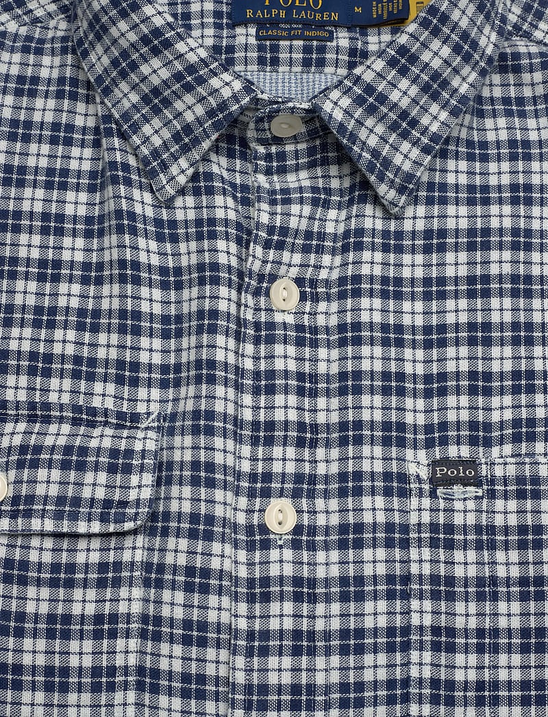 Polo Ralph Lauren - Classic Fit Double-Faced Oxford Shirt - ruudulised särgid - 7206 dark indigo - 2