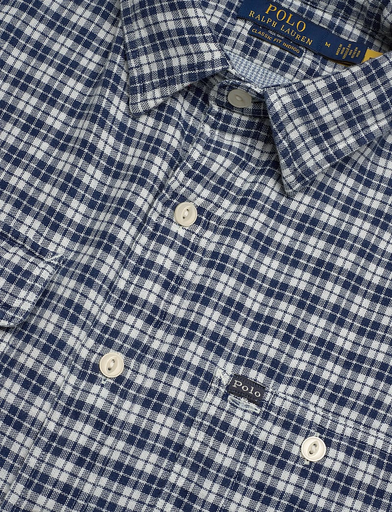 Polo Ralph Lauren - Classic Fit Double-Faced Oxford Shirt - ruudulised särgid - 7206 dark indigo - 3