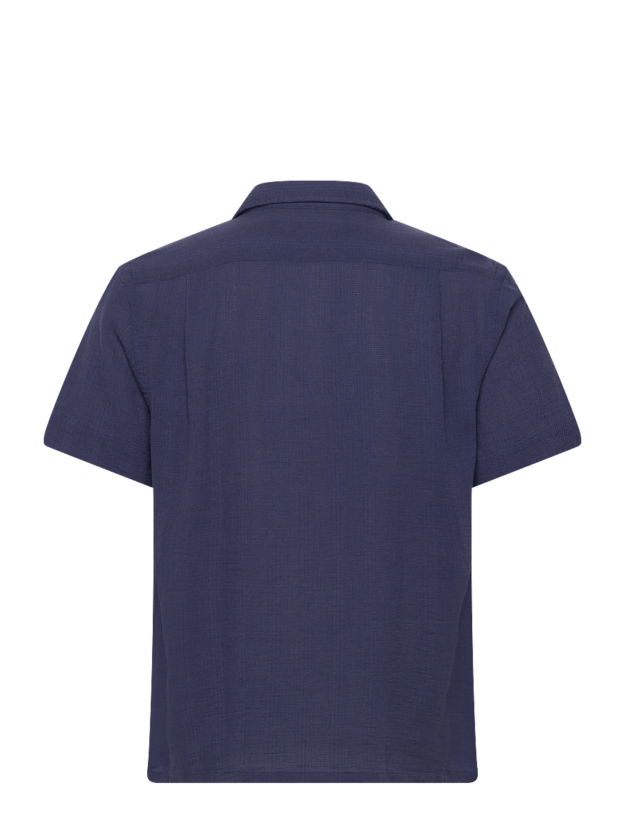Polo Ralph Lauren - Classic Fit Basket-Weave Camp Shirt - short-sleeved shirts - 6761b freshwater - 1