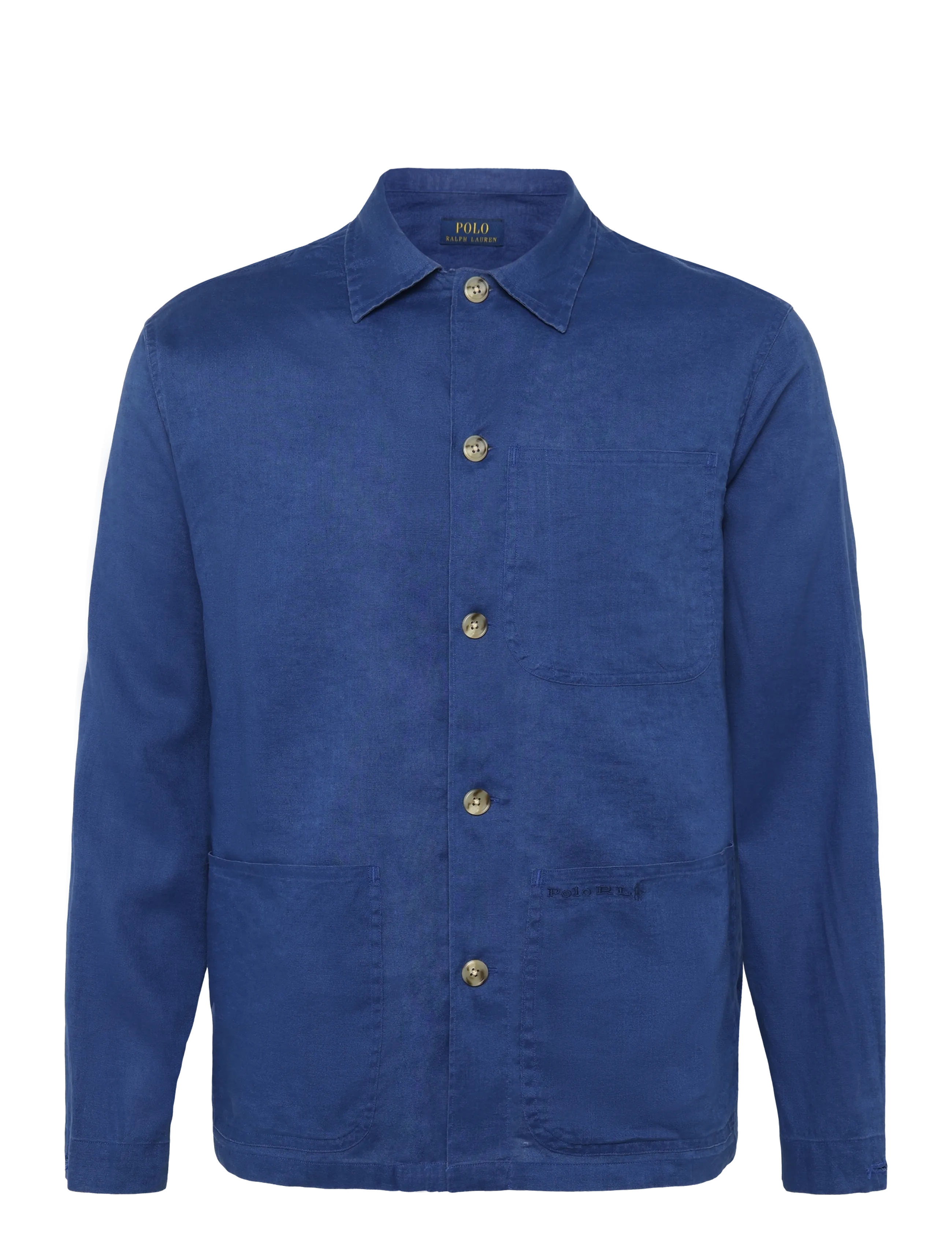 Polo Ralph Lauren STRETCH LINEN-WVN-SHIRT - Overshirts - ANNAPOLIS BLUE / navy