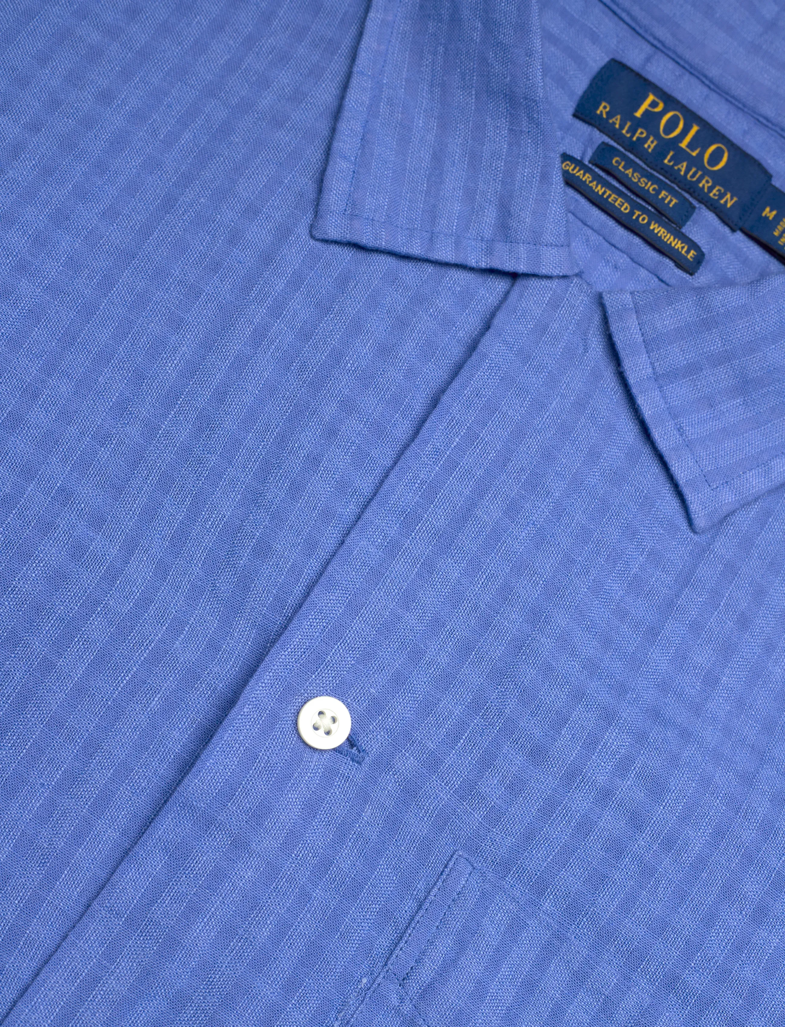 Polo Ralph Lauren - Classic Fit Linen-Blend Seersucker Shirt - leinenhemden - scottsdale blue - 3