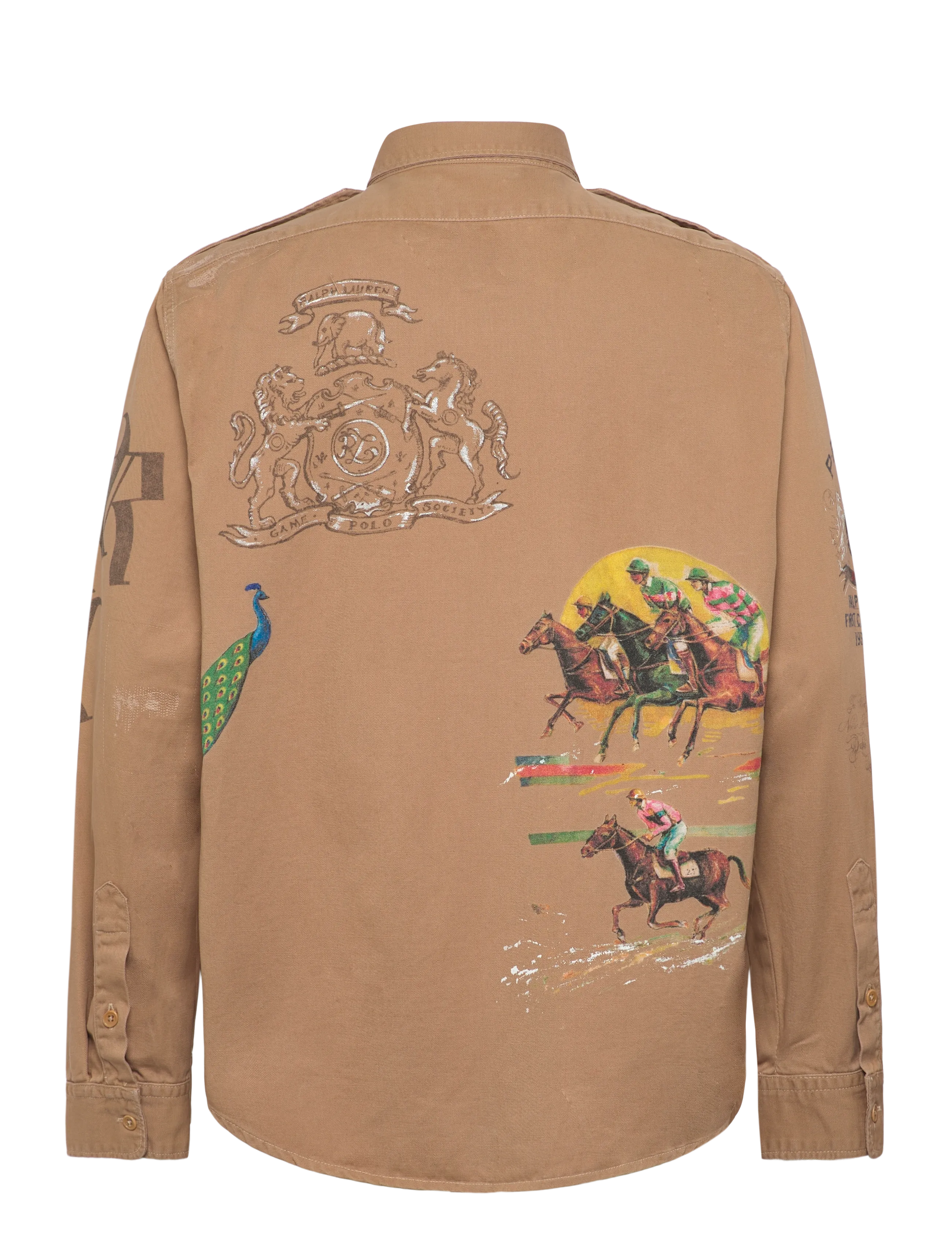 Polo Ralph Lauren - Classic Fit Equestrian Twill Workshirt - basic skjorter - 7219 desert khaki - 1