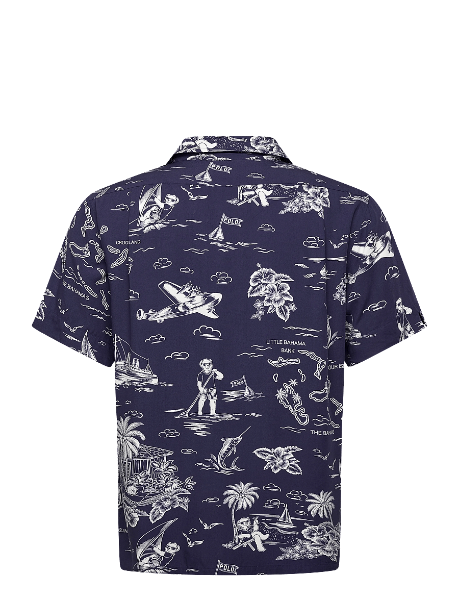 Polo Ralph Lauren - PRINTED RAYON-WVN-SHIRT - casual - 7231 harbor islan - 2