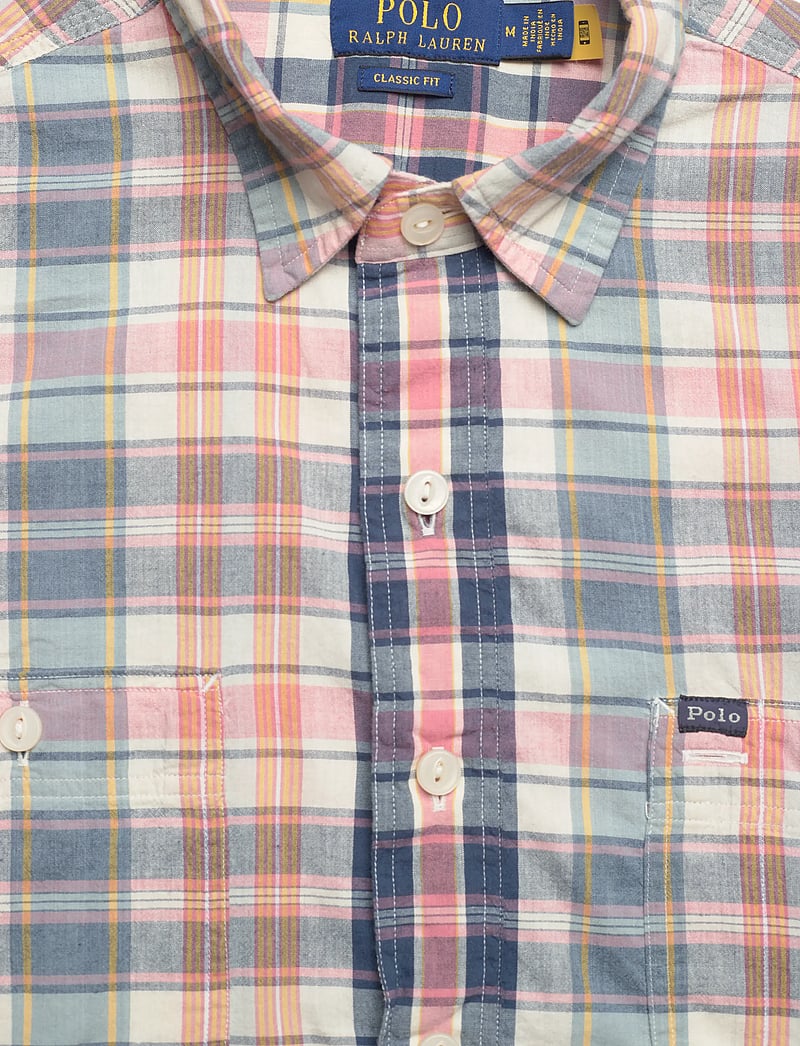 Polo Ralph Lauren - Classic Fit Madras Workshirt - basic-hemden - su-9c grey navy m - 2