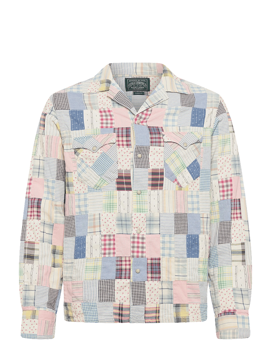 Polo Ralph Lauren - Classic Fit Patchwork Shirt - tavalised t-särgid - 7141 country folk - 1