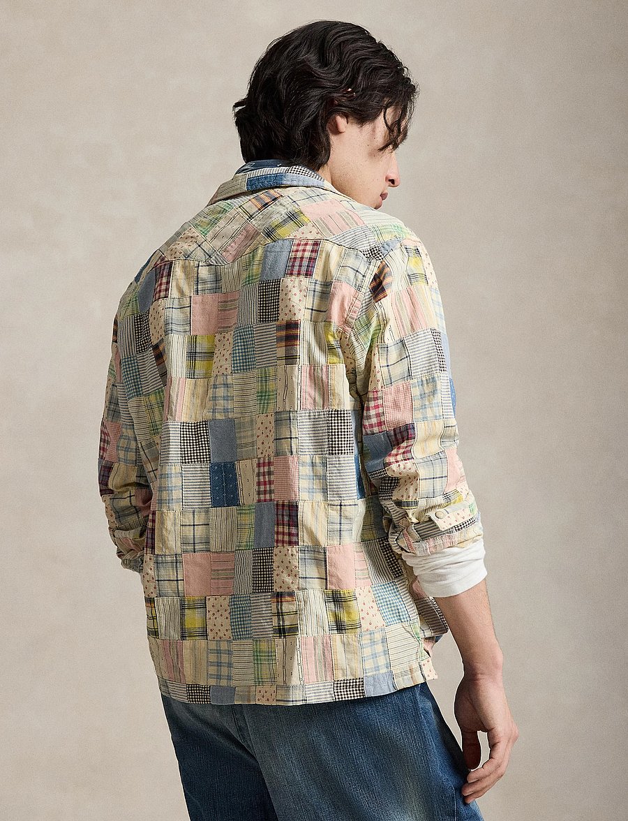 Polo Ralph Lauren - Classic Fit Patchwork Shirt - tavalised t-särgid - 7141 country folk - 3