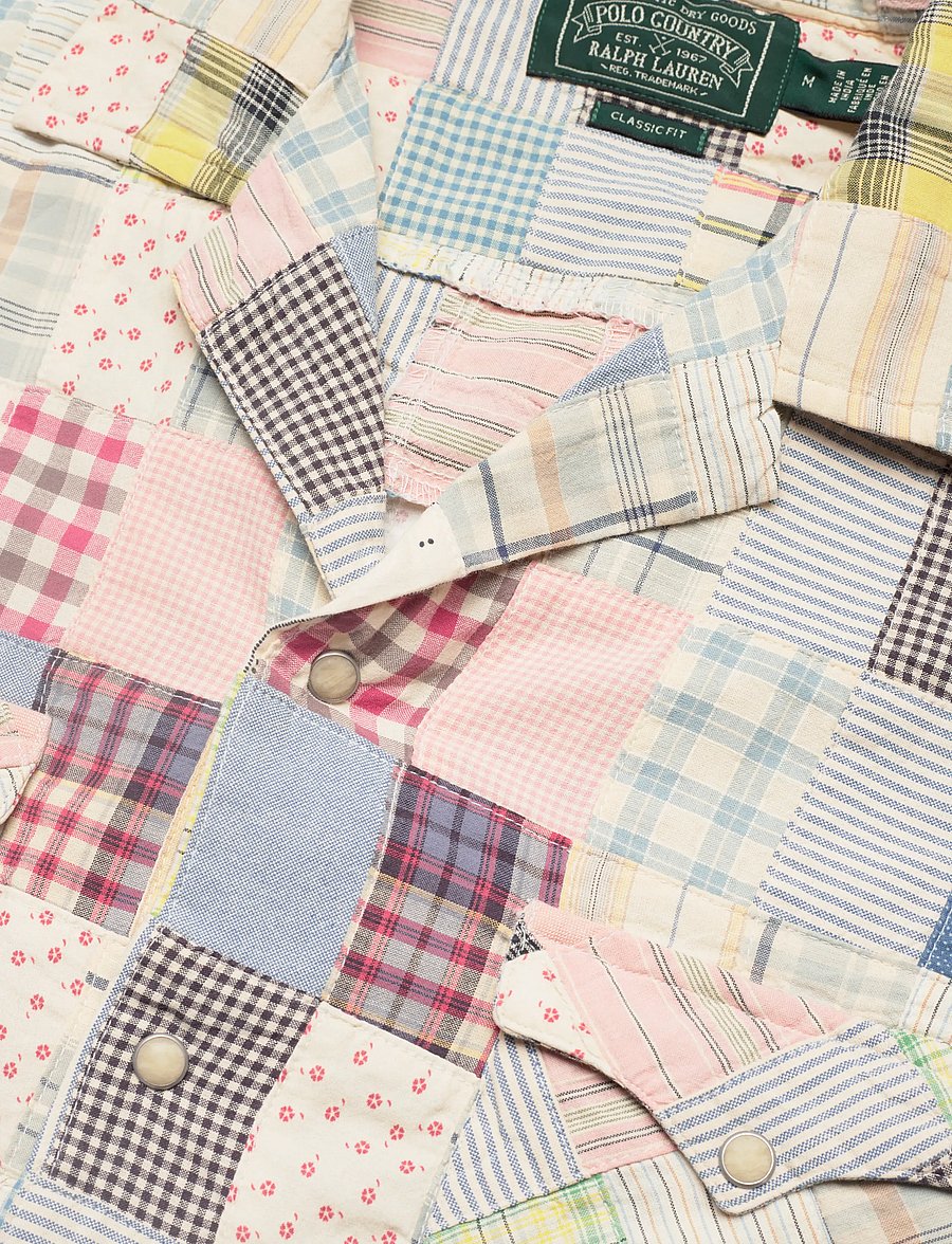 Polo Ralph Lauren - Classic Fit Patchwork Shirt - tavalised t-särgid - 7141 country folk - 4