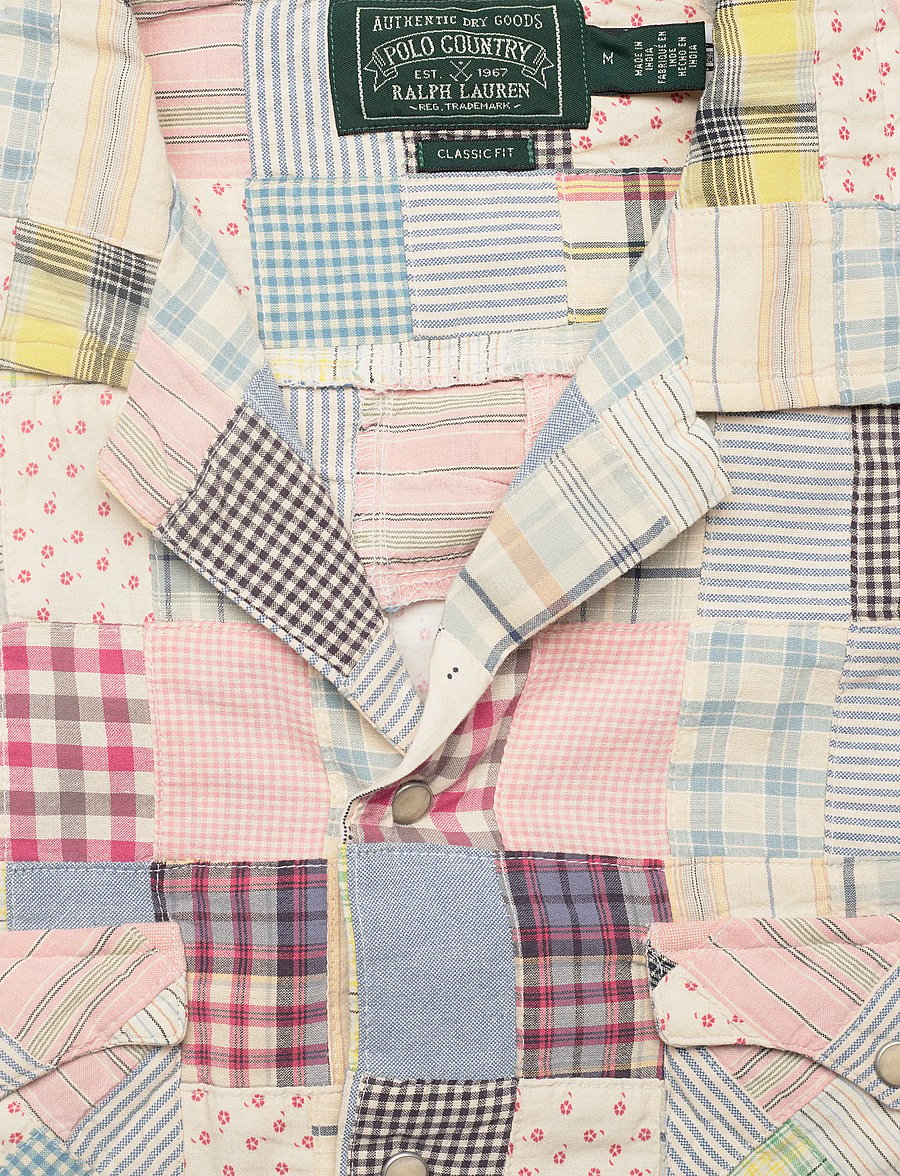 Polo Ralph Lauren - Classic Fit Patchwork Shirt - tavalised t-särgid - 7141 country folk - 5
