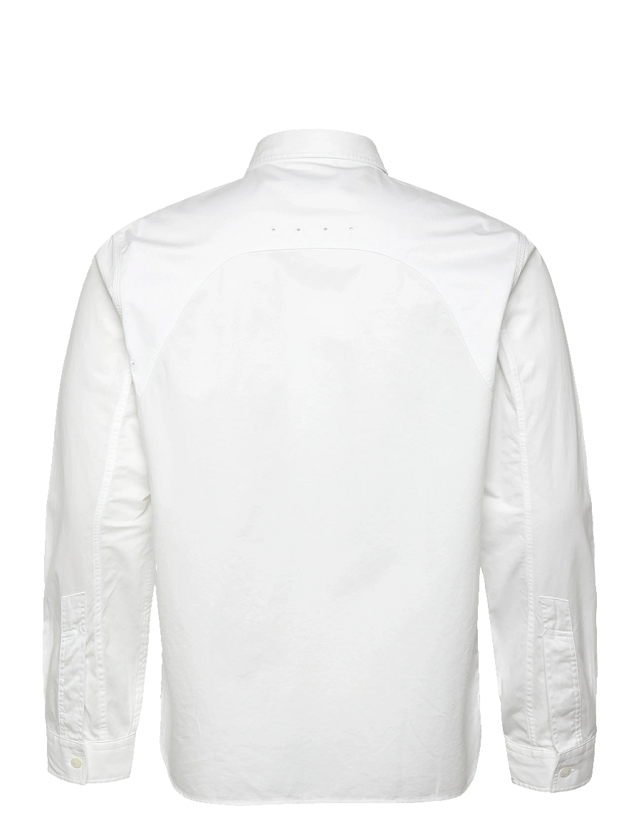Polo Ralph Lauren - Classic Fit Sateen Workshirt - casual hemden - white - 2
