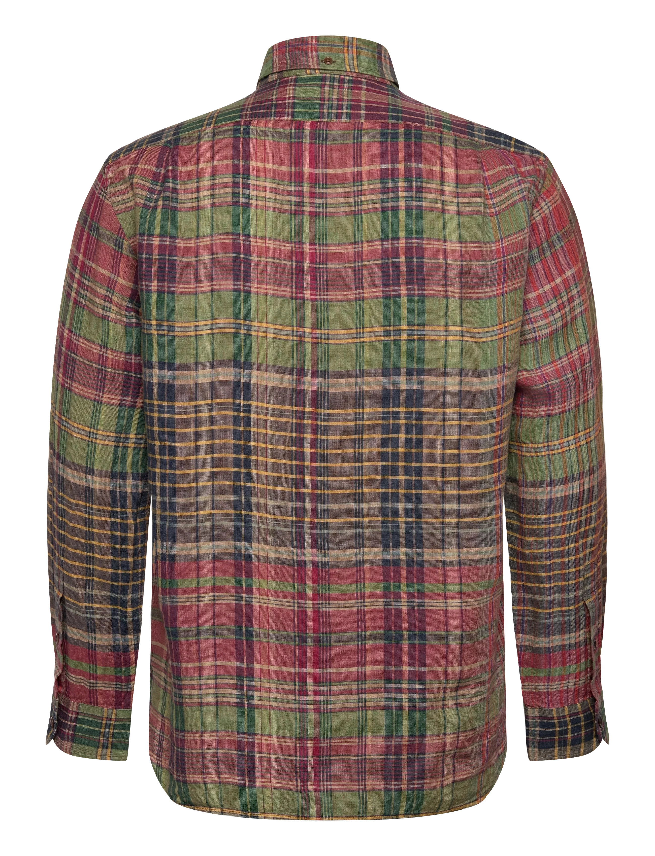 Polo Ralph Lauren - SLUBBY LINEN-WVN-SHIRT - basic skjorter - su58 olive wine - 2