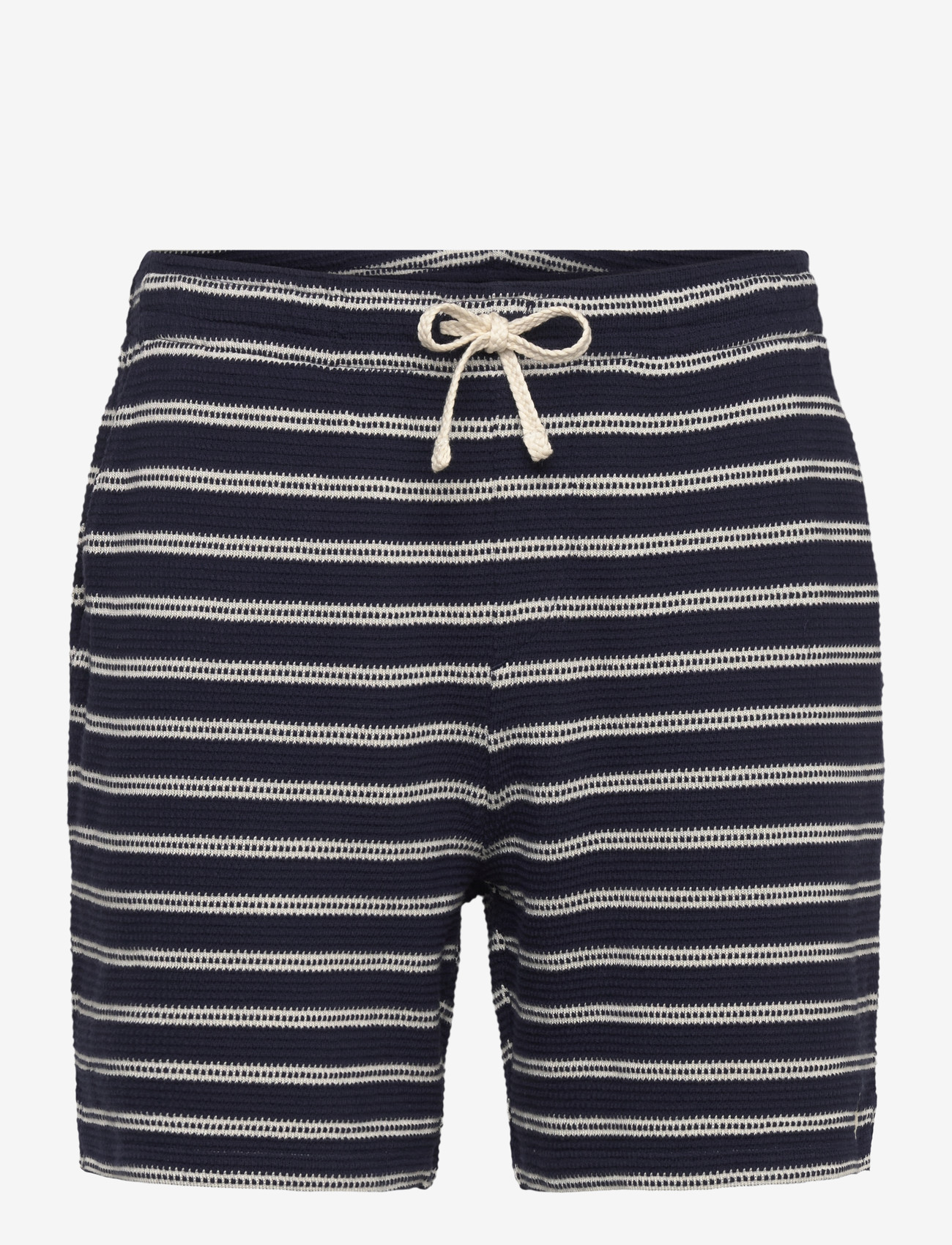 Polo Ralph Lauren - 6-Inch Striped Cotton-Blend Short - lühikesed vabaajapüksid - newport navy/pale - 1