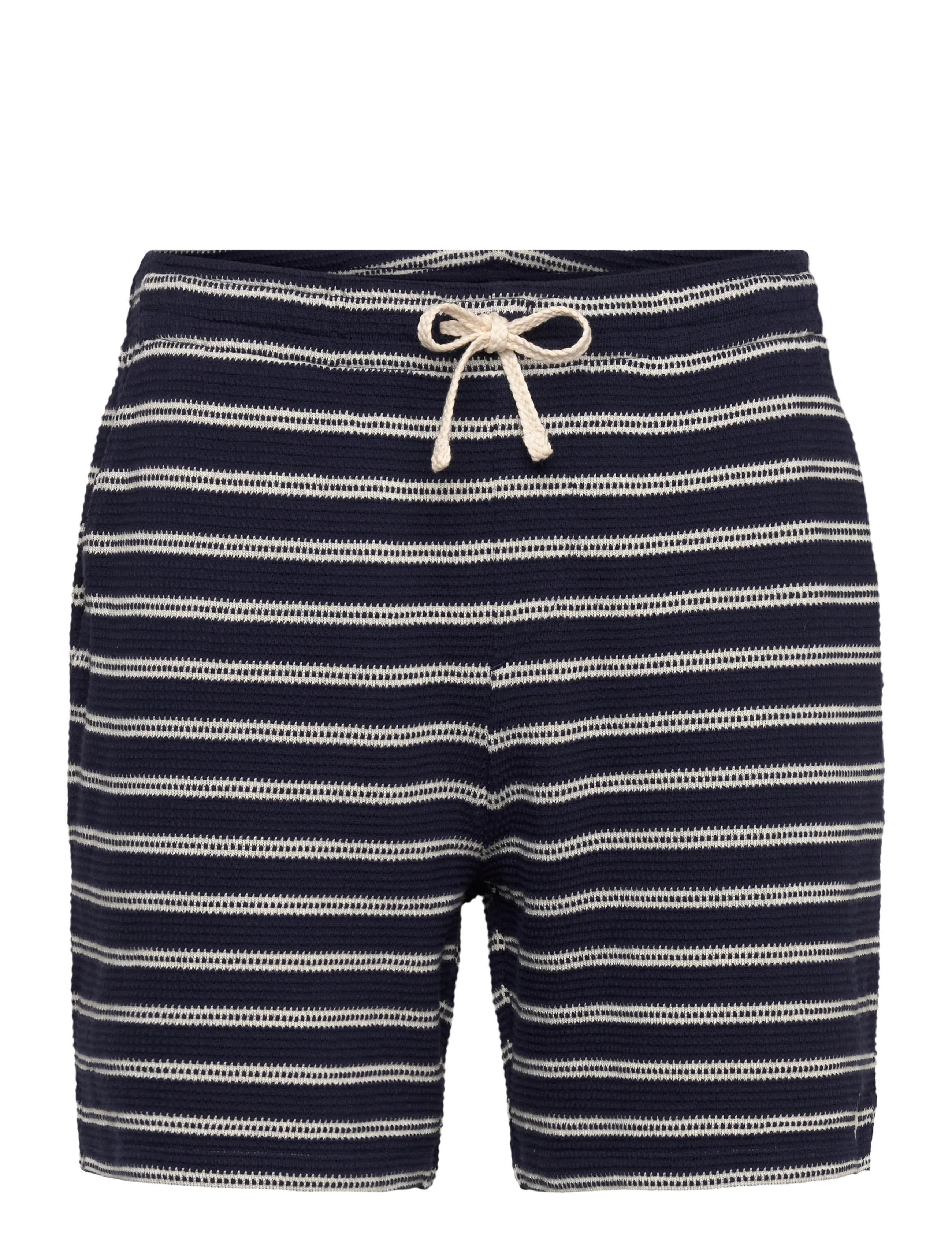 Polo Ralph Lauren 6-Inch Striped Cotton-Blend Short - Casual shorts - NEWPORT NAVY/PALE / black
