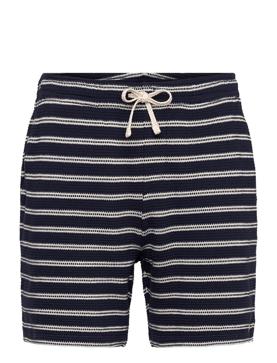 Polo Ralph Lauren - 6-Inch Striped Cotton-Blend Short - casual shorts - newport navy/pale - 1