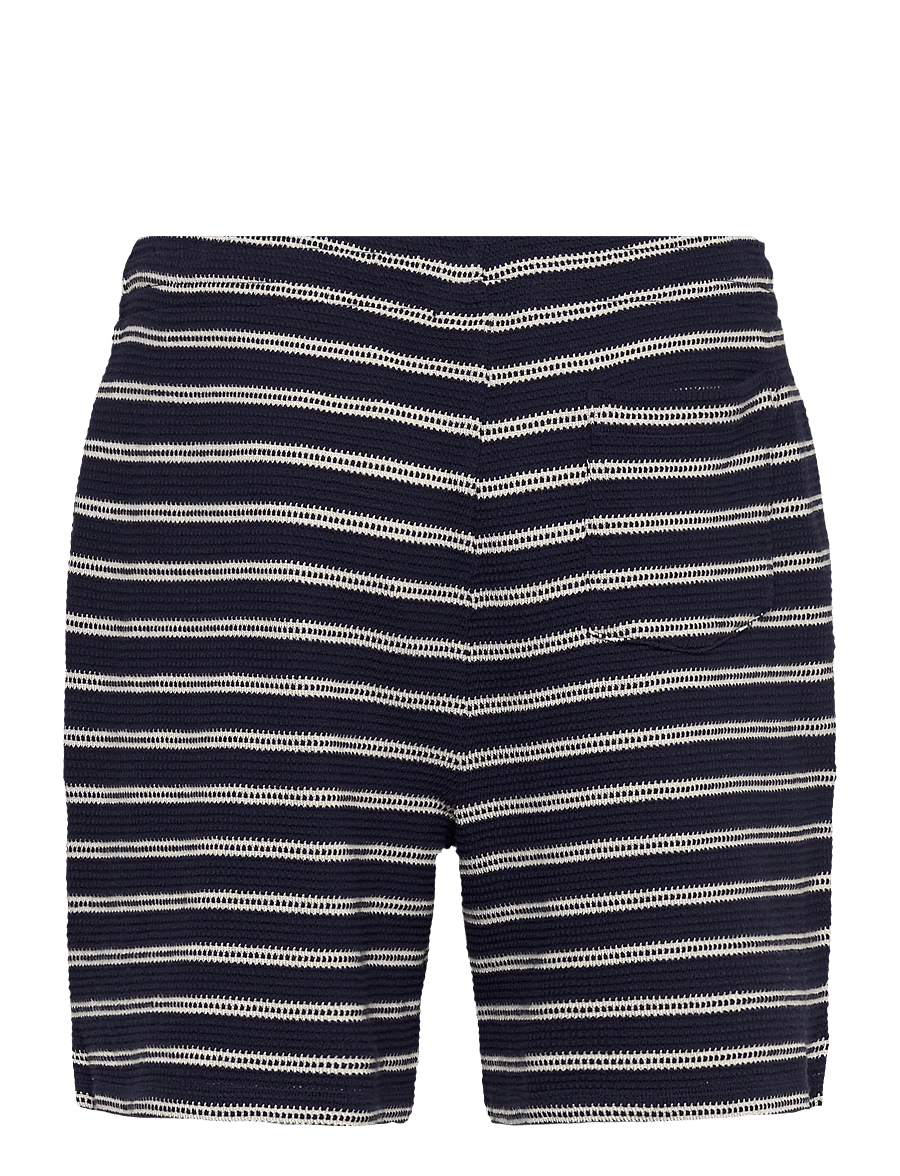 Polo Ralph Lauren - 6-Inch Striped Cotton-Blend Short - casual shorts - newport navy/pale - 2