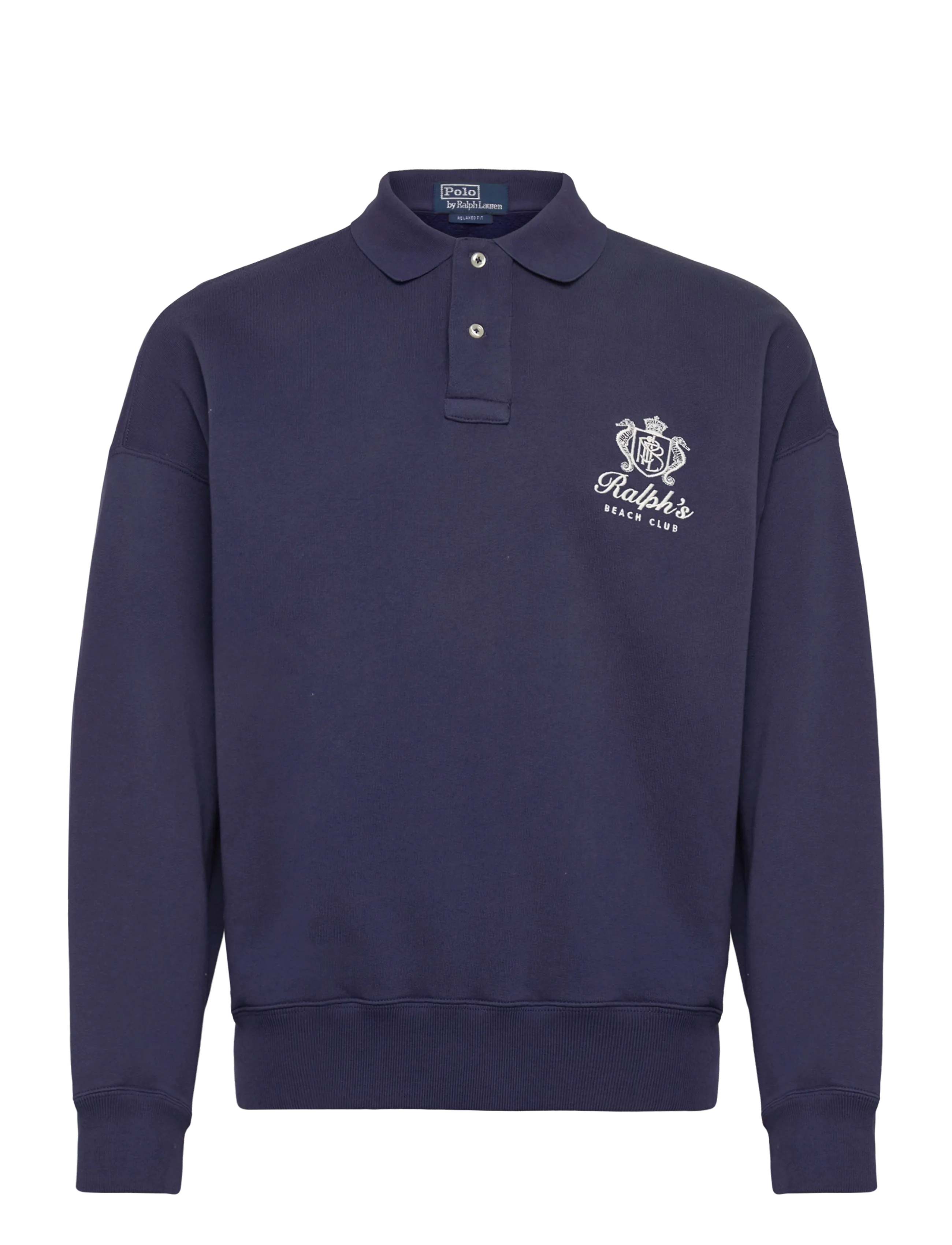 Polo Ralph Lauren ISLAND FLEECE-KNT-SWEATSHIRT - Langärmelig - DARK COBALT / blue