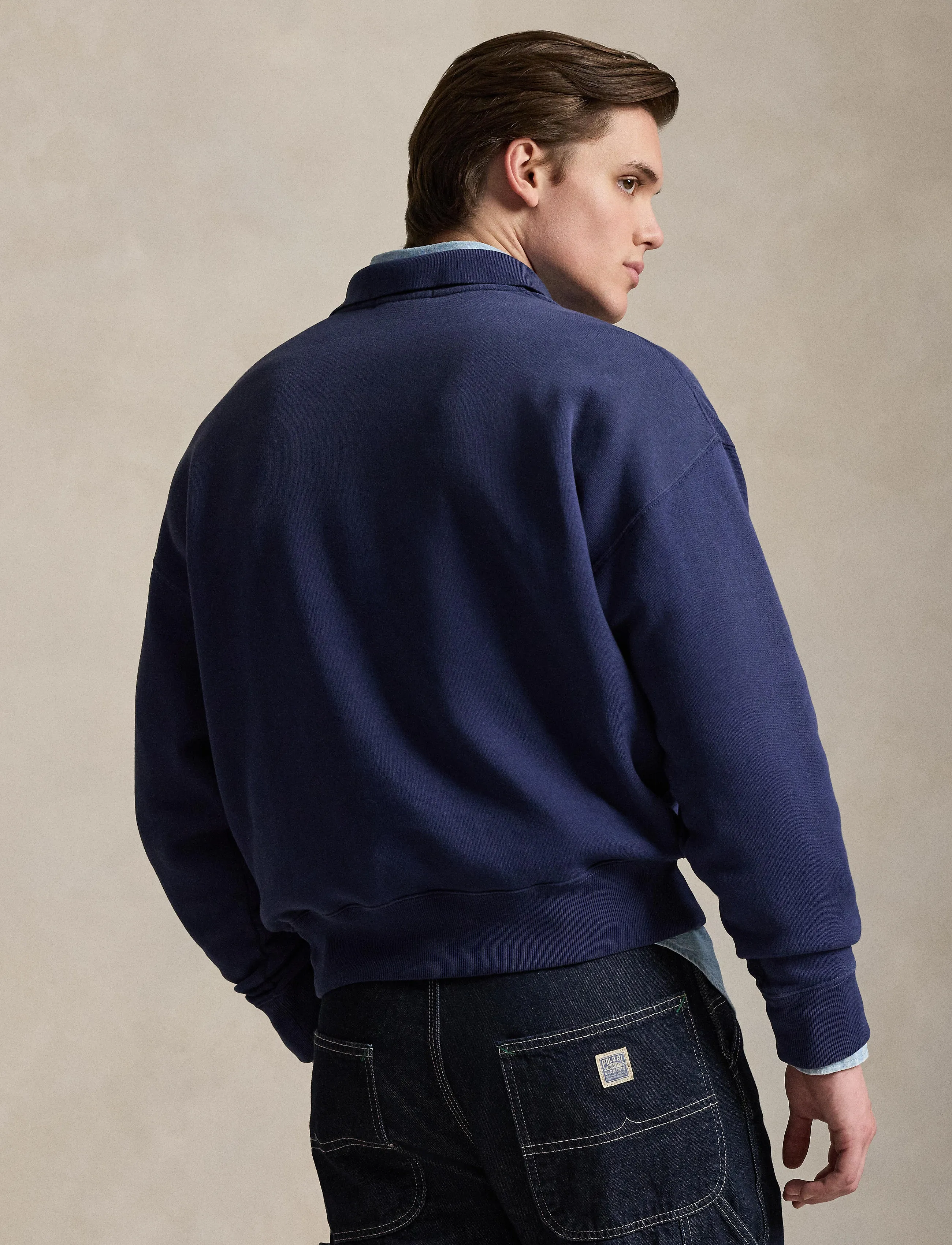 Polo Ralph Lauren - ISLAND FLEECE-KNT-SWEATSHIRT - langærmede poloer - dark cobalt - 5