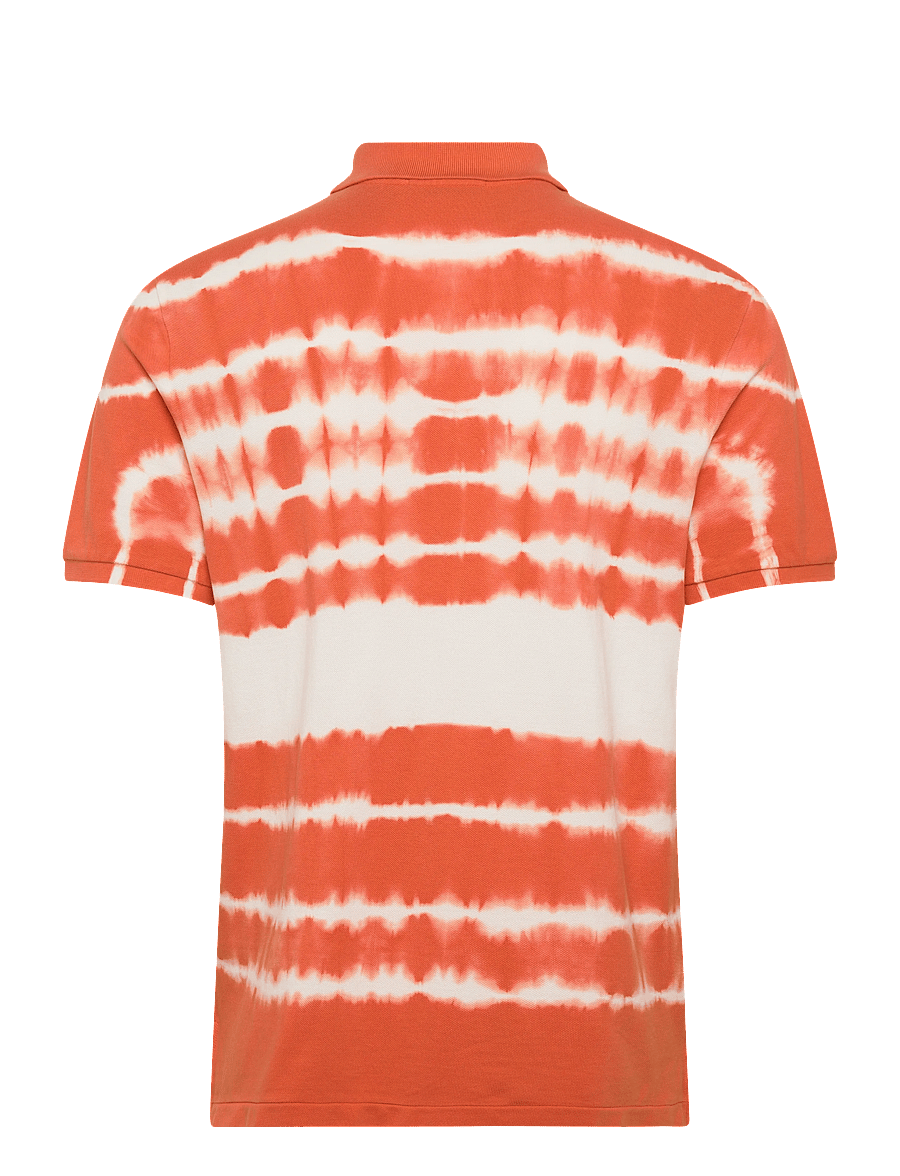 Polo Ralph Lauren - Classic Fit Tie-Dye Mesh Polo Shirt - short-sleeved polos - solar sky multi - 2