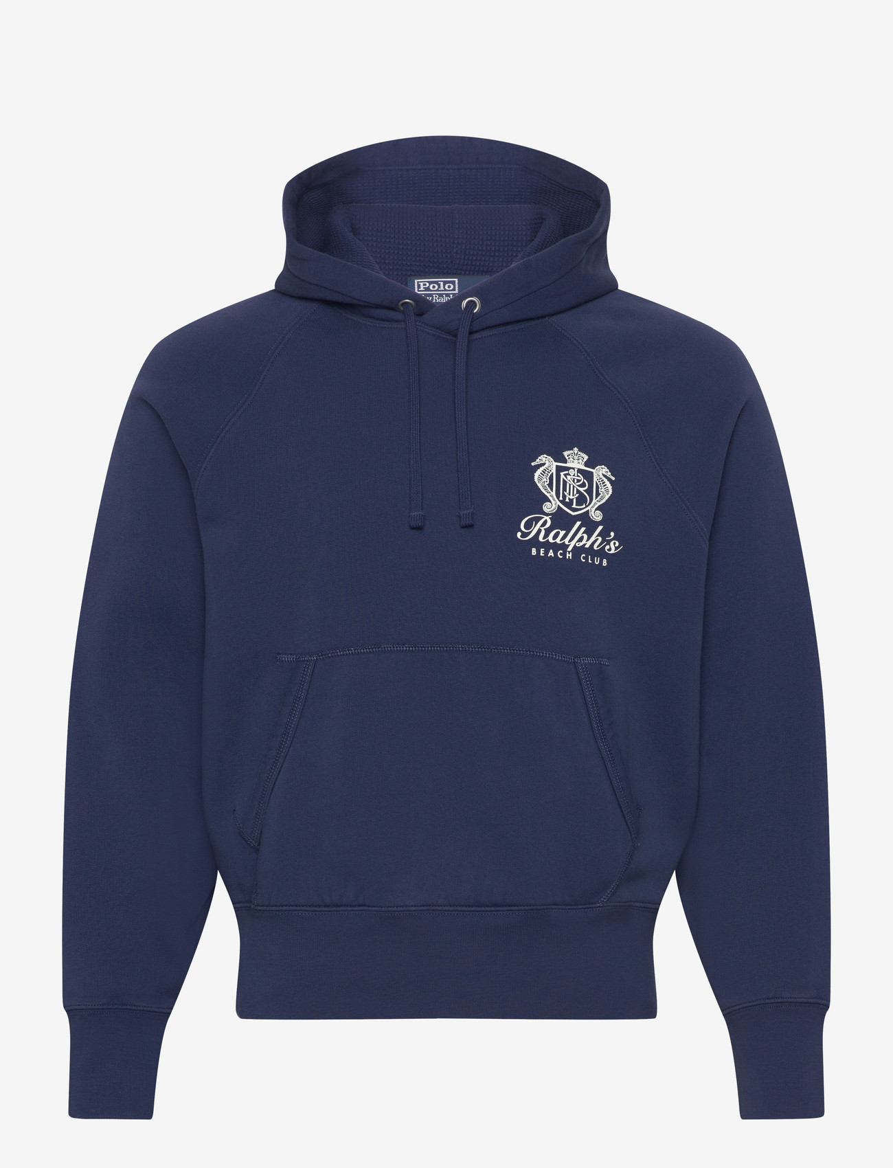 Polo Ralph Lauren - Vintage Fit Fleece Graphic Hoodie - hoodies - dark cobalt - 0